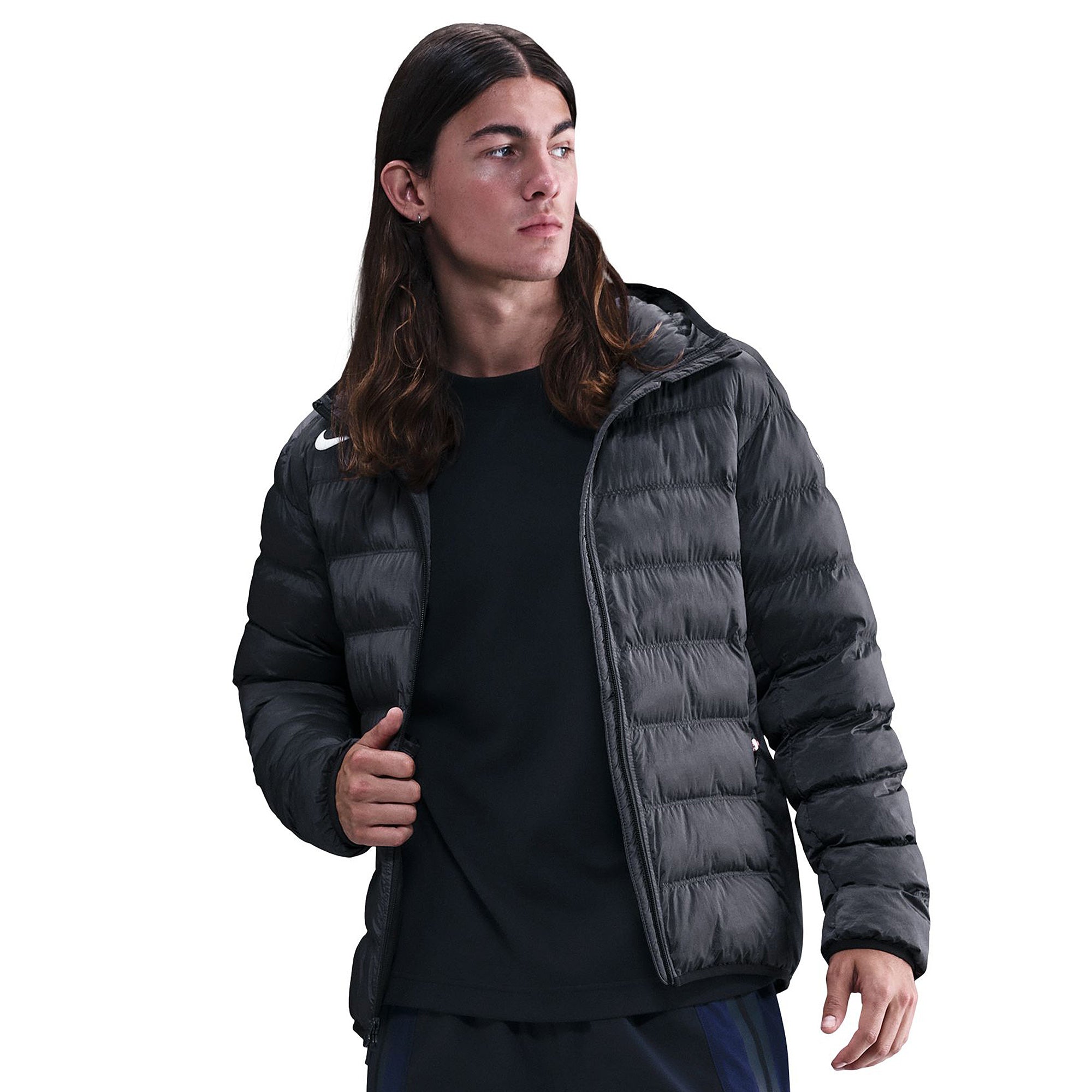 Nike Therma-FIT Total 90 Puffer Jacket - Black/Sail/Sail - Mens 