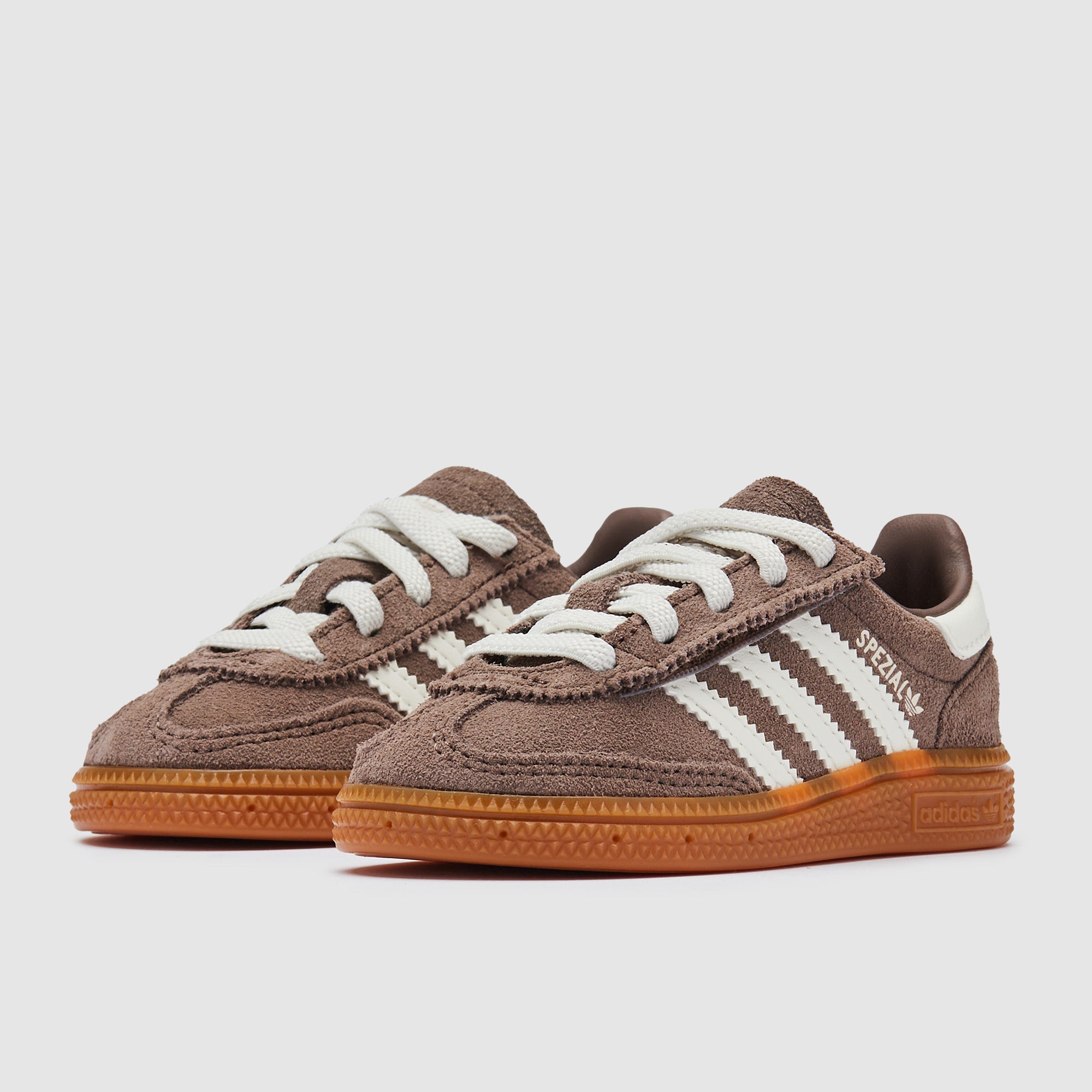 adidas Originals Toddler Handball Spezial (PS) - Earth Strata/Off White/Gum  - Trainers