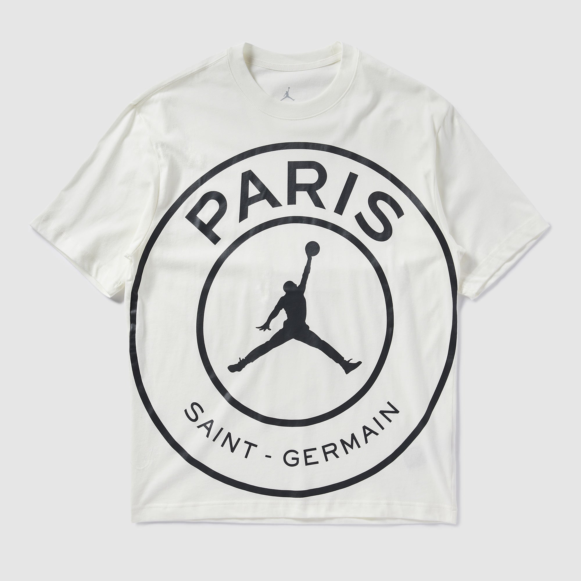 Jordan x PSG Logo T-Shirt - Sail - Tops - Mens Replica