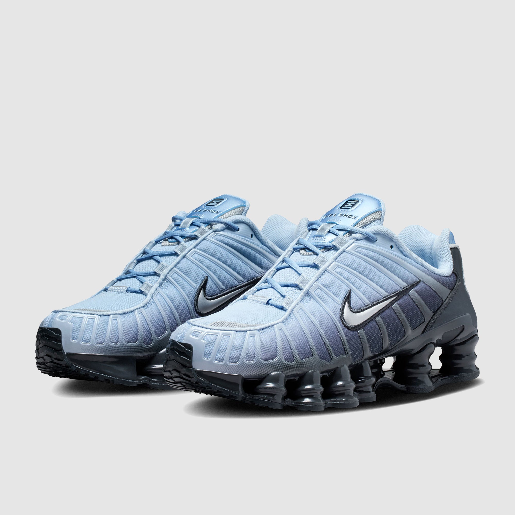 Nike Sportswear Womens Shox TL - Anthracite/Metallic Silver 
