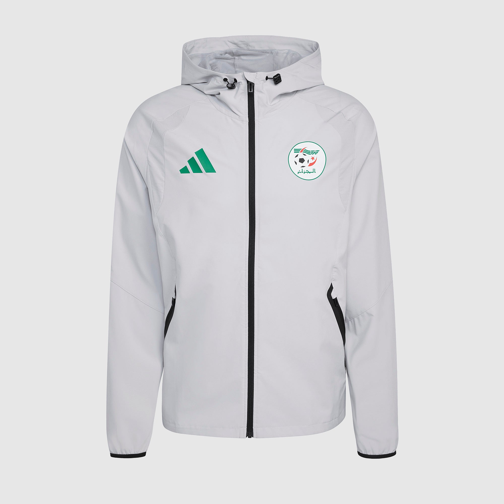 adidas Algeria 2026 Tiro Travel Windbreaker Jacket - Team Light