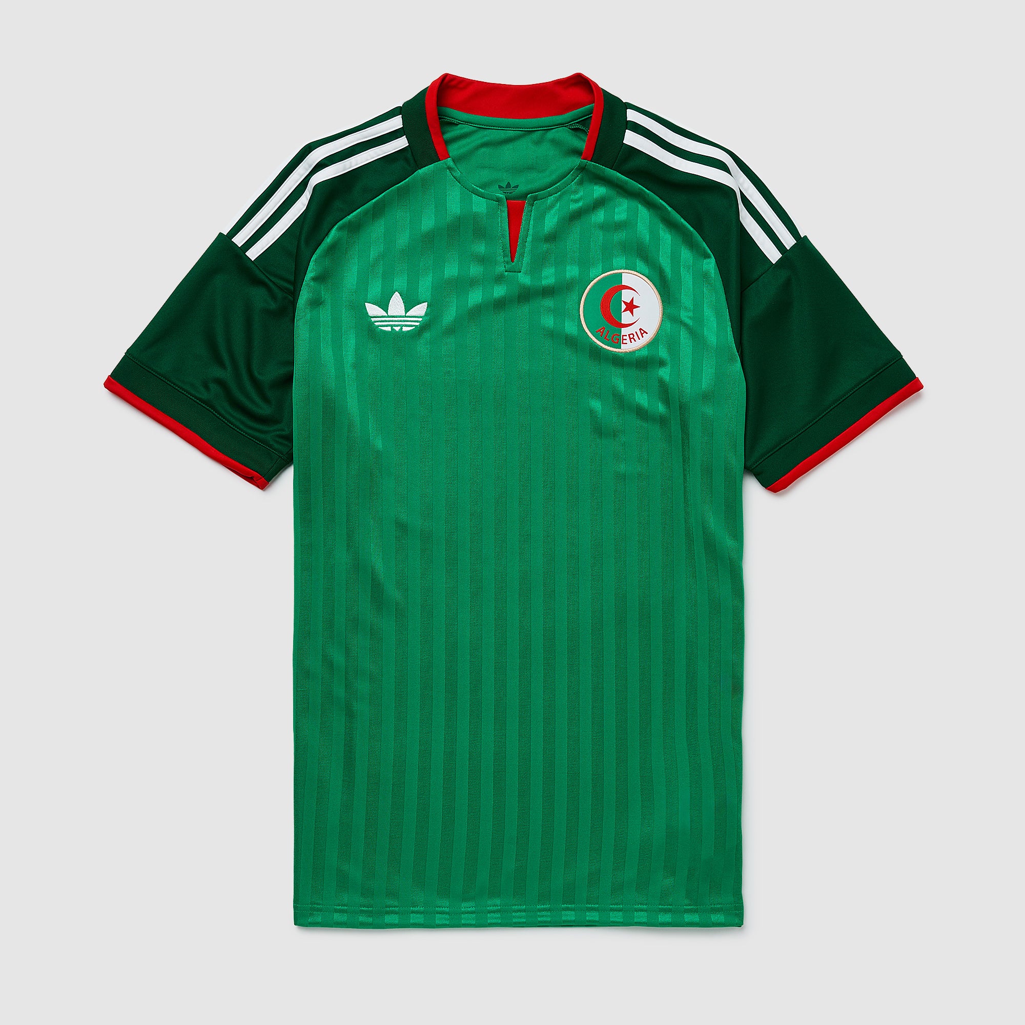 adidas Originals Algeria 2026 Away Shirt - Court Green - Mens Replica
