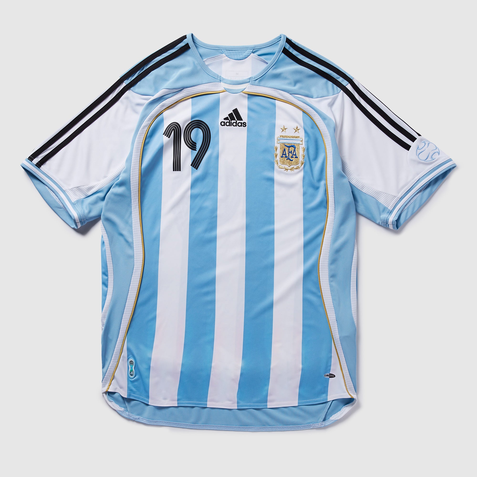 adidas Originals Argentina 2006 Home Shirt With Messi 19 - White