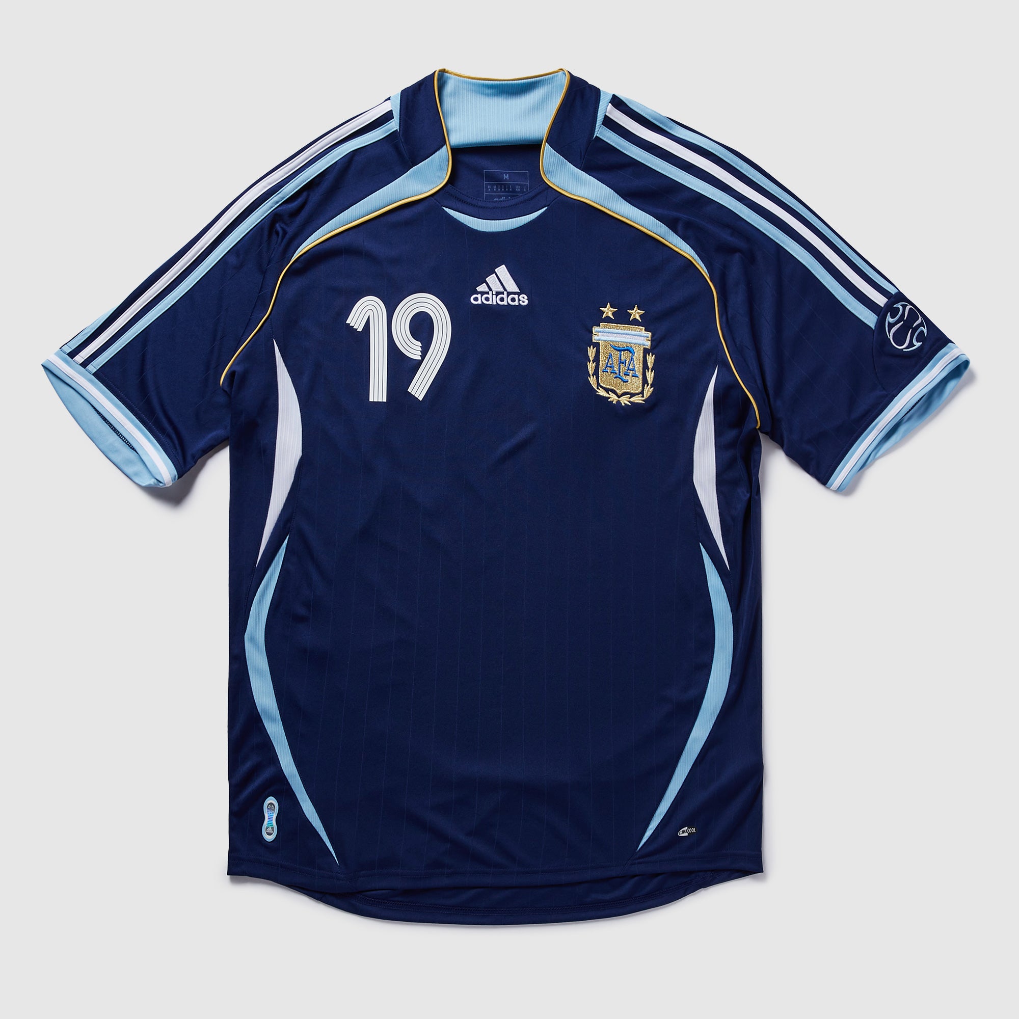ウェア aregentina adidas 2006 messi game shirt adidas Originals Argentina 2006 Away Shirt With Messi 19 - Dark