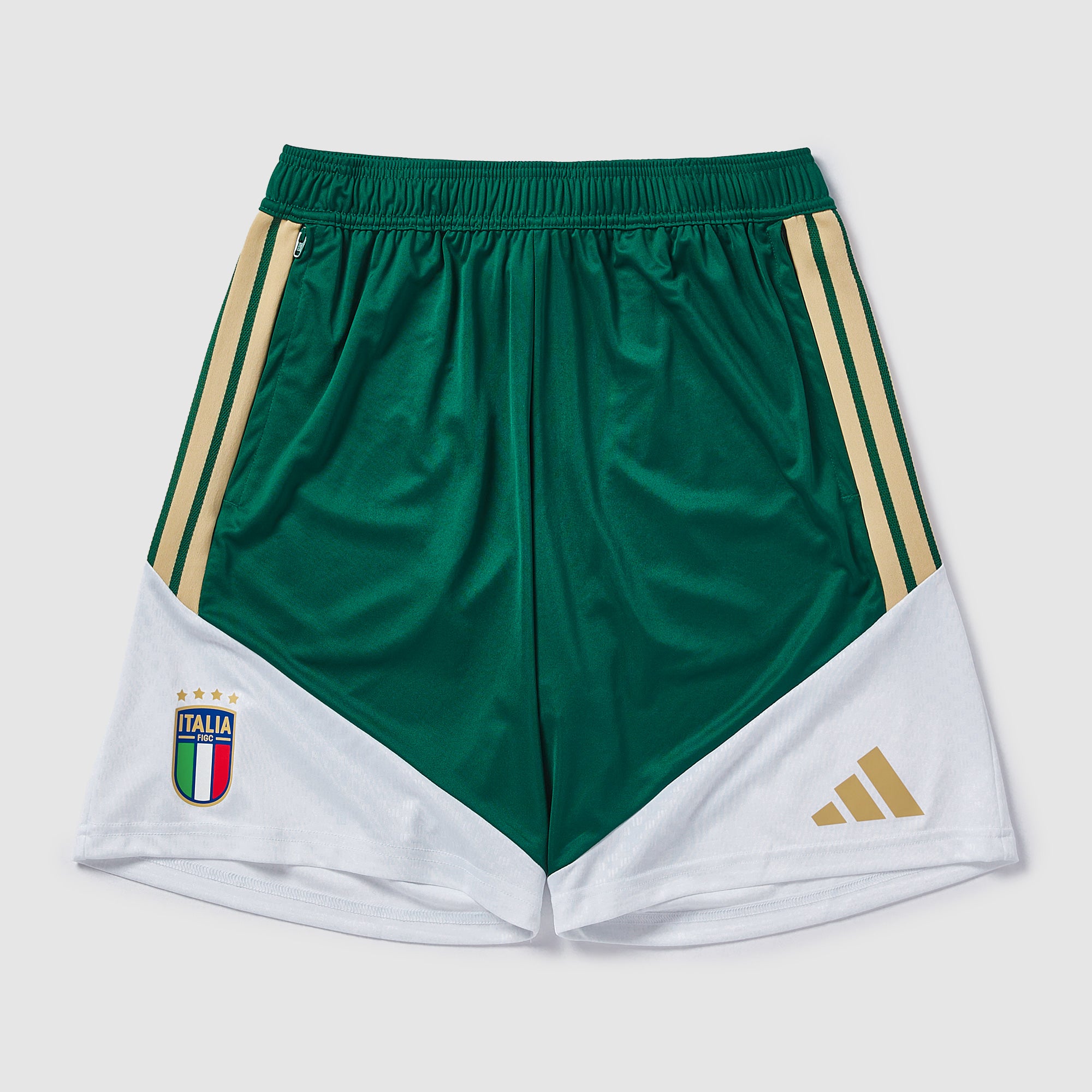 adidas Italy 2026 Training Shorts - Collegiate Green - Mens Replica