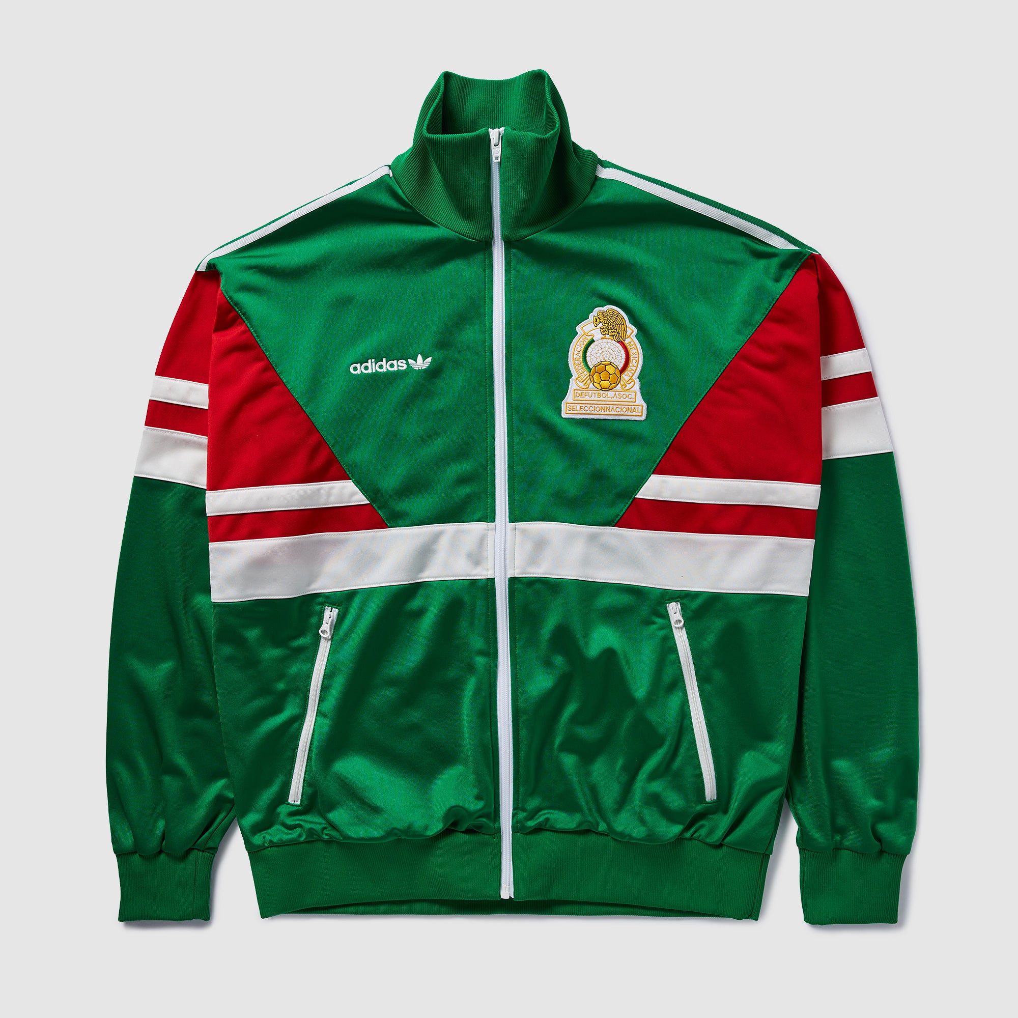 adidas Originals Mexico 1986 Track Top - Green - Mens Replica