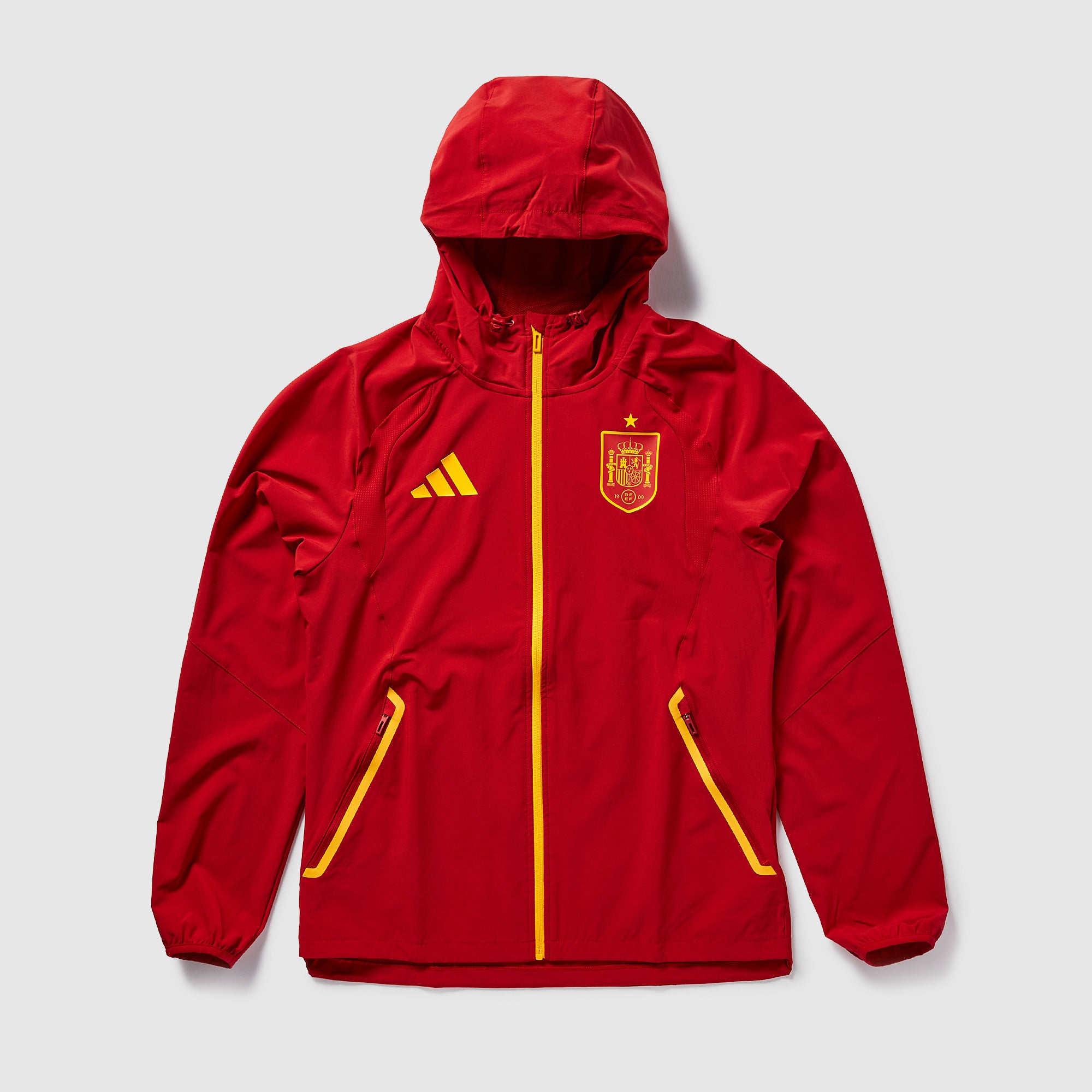 adidas Spain 2026 Tiro Travel Windbreaker Jacket - Team Power Red 2