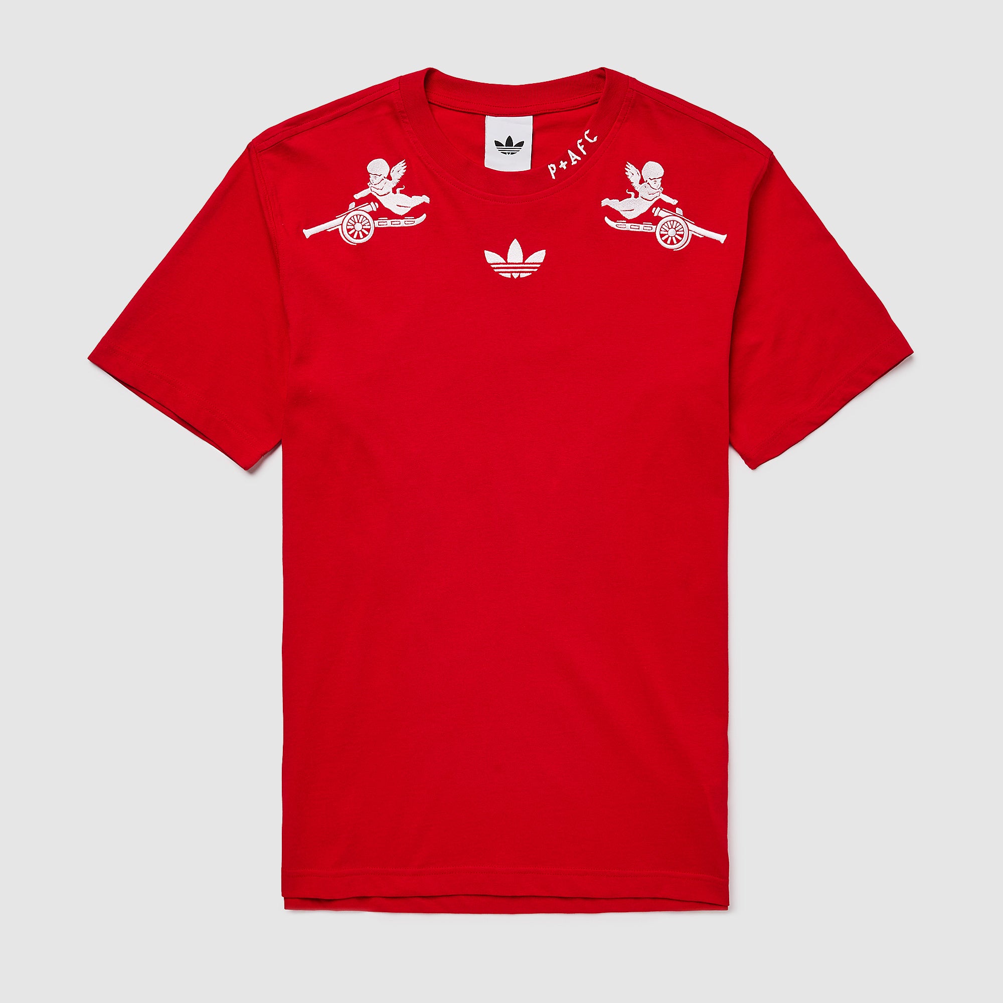 adidas Arsenal x P & F T-Shirt - Better Scarlet - Mens Replica