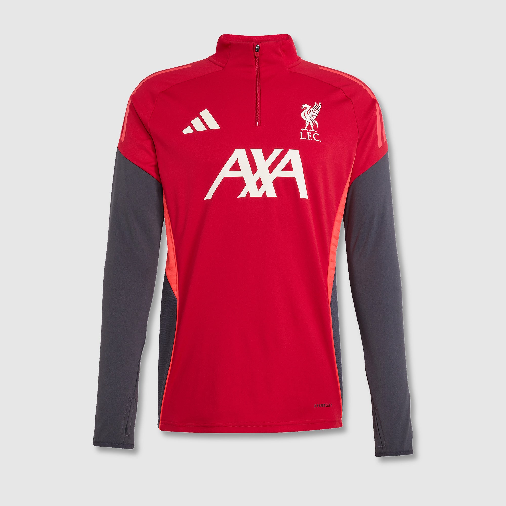 adidas Liverpool 25/26 Drill Top - Strawberry Red - Mens Replica
