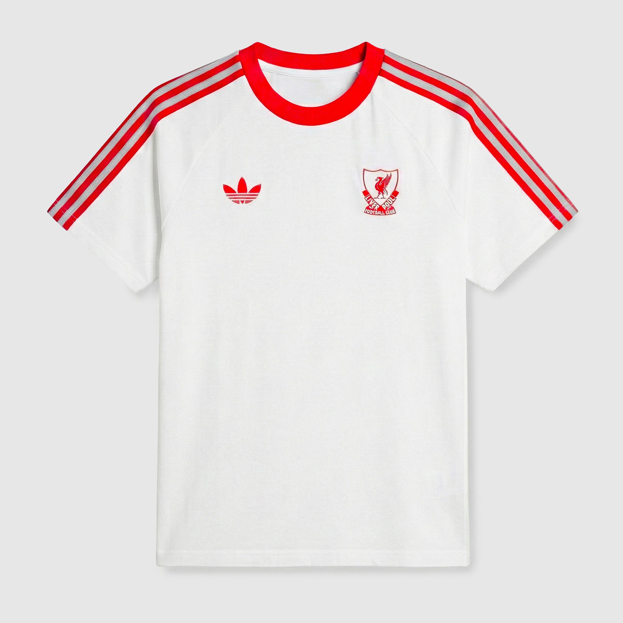 adidas Originals Liverpool 25/26 OG T-Shirt - White - Mens Replica