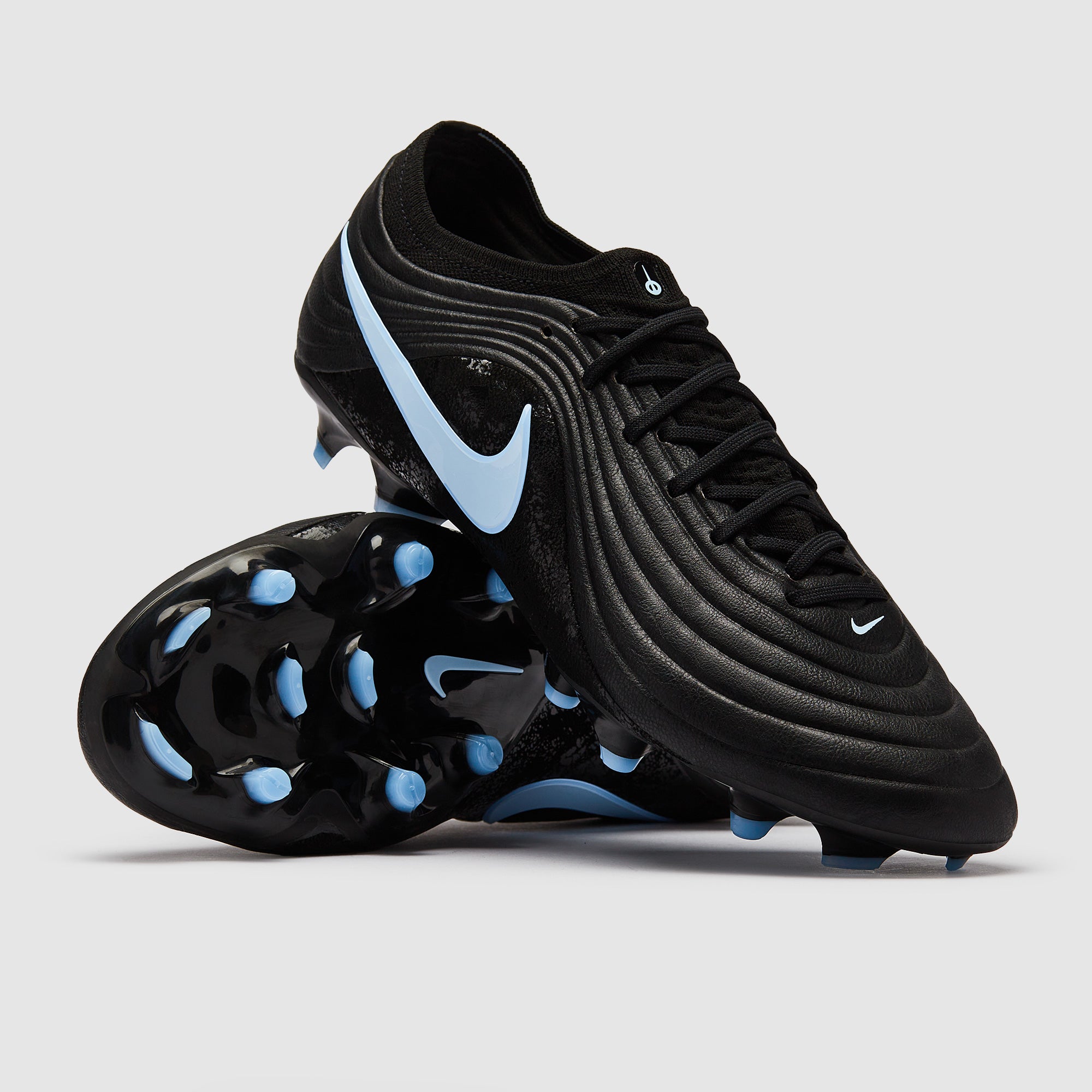 Nike Tiempo Maestro Elite Firm Ground - Black/Ice Blue - Adult Boots