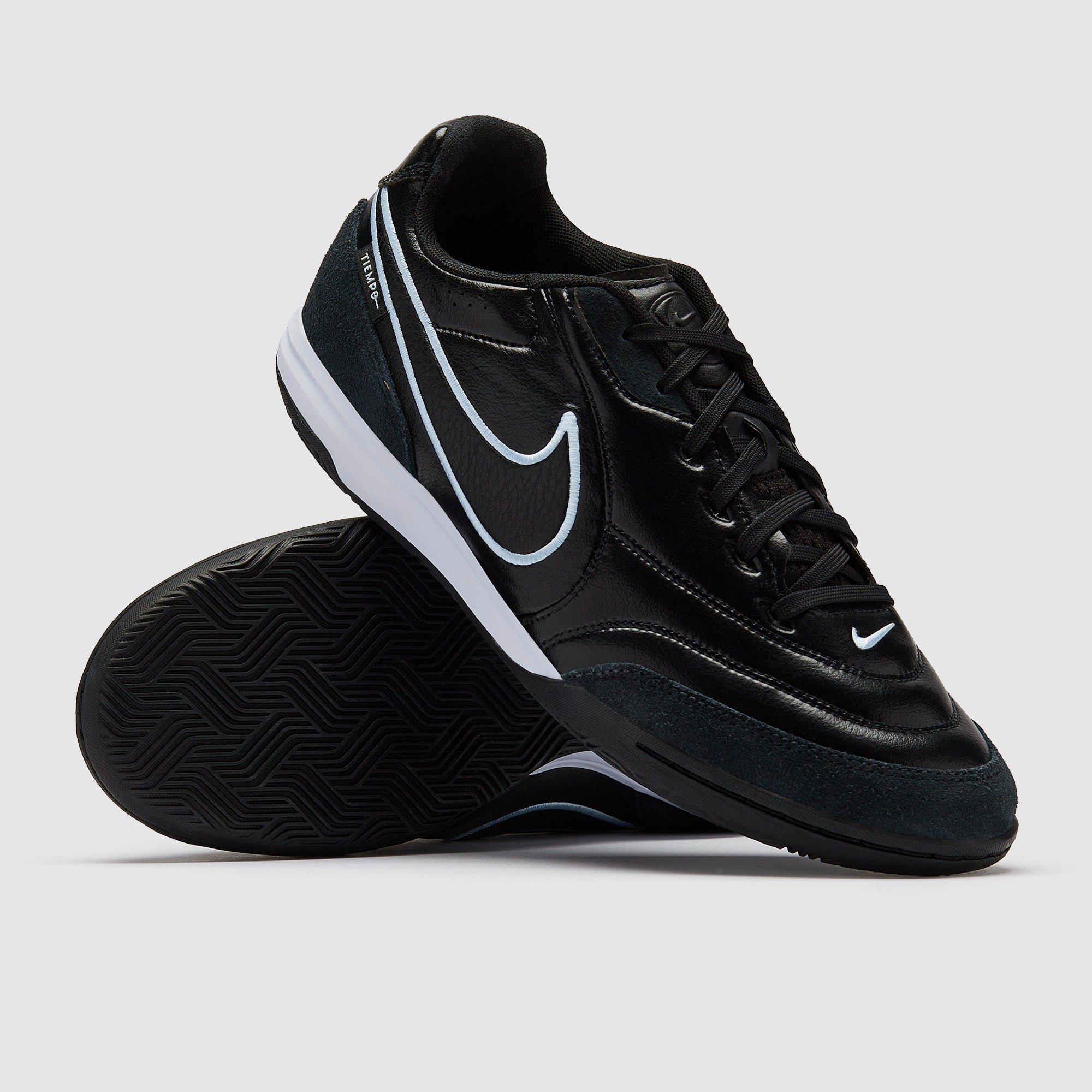 Nike Tiempo StreetGato - Black/Obsidian/Ice Blue - Adult Boots