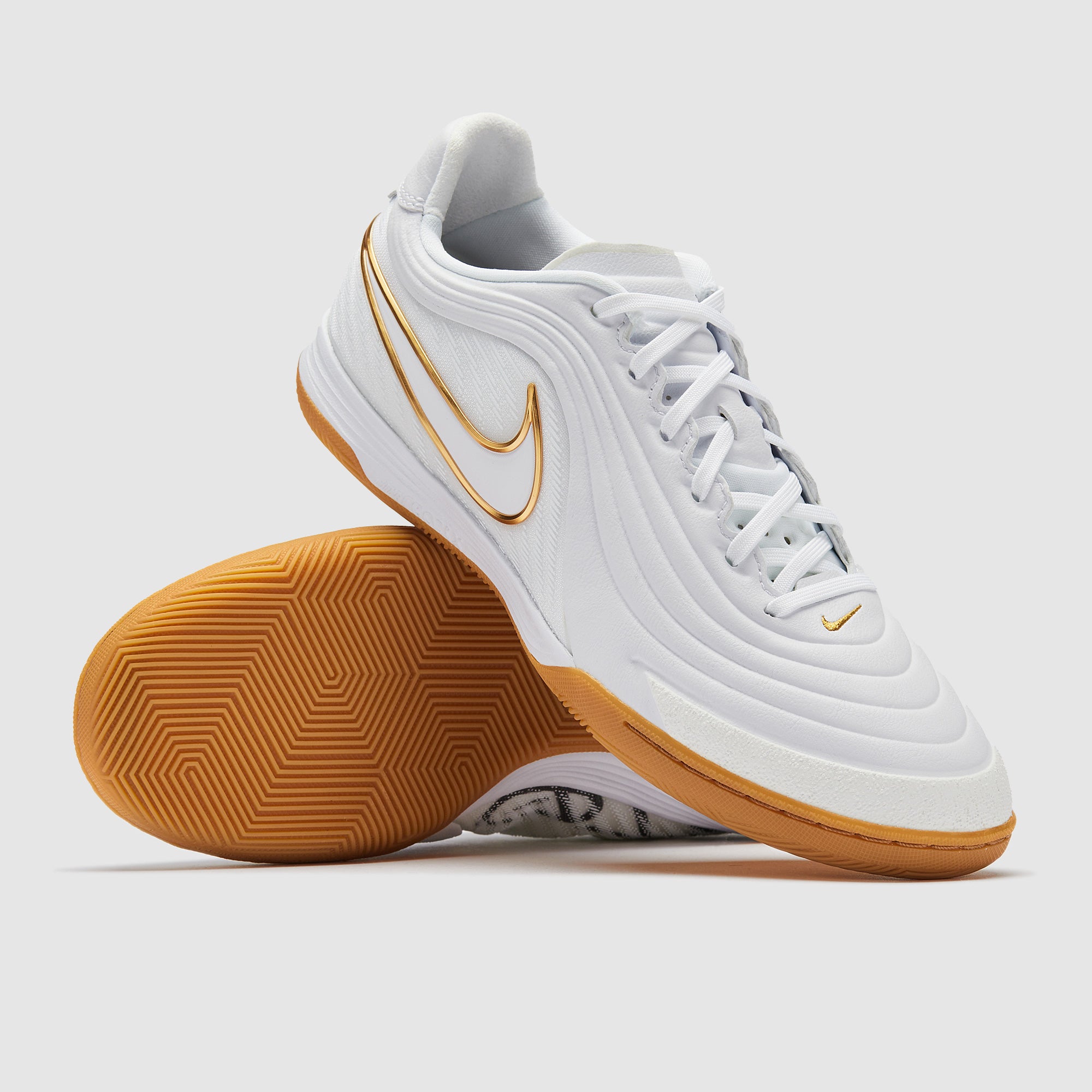 Nike Tiempo ReactGato - White/Mtlc Gold - Adult Boots