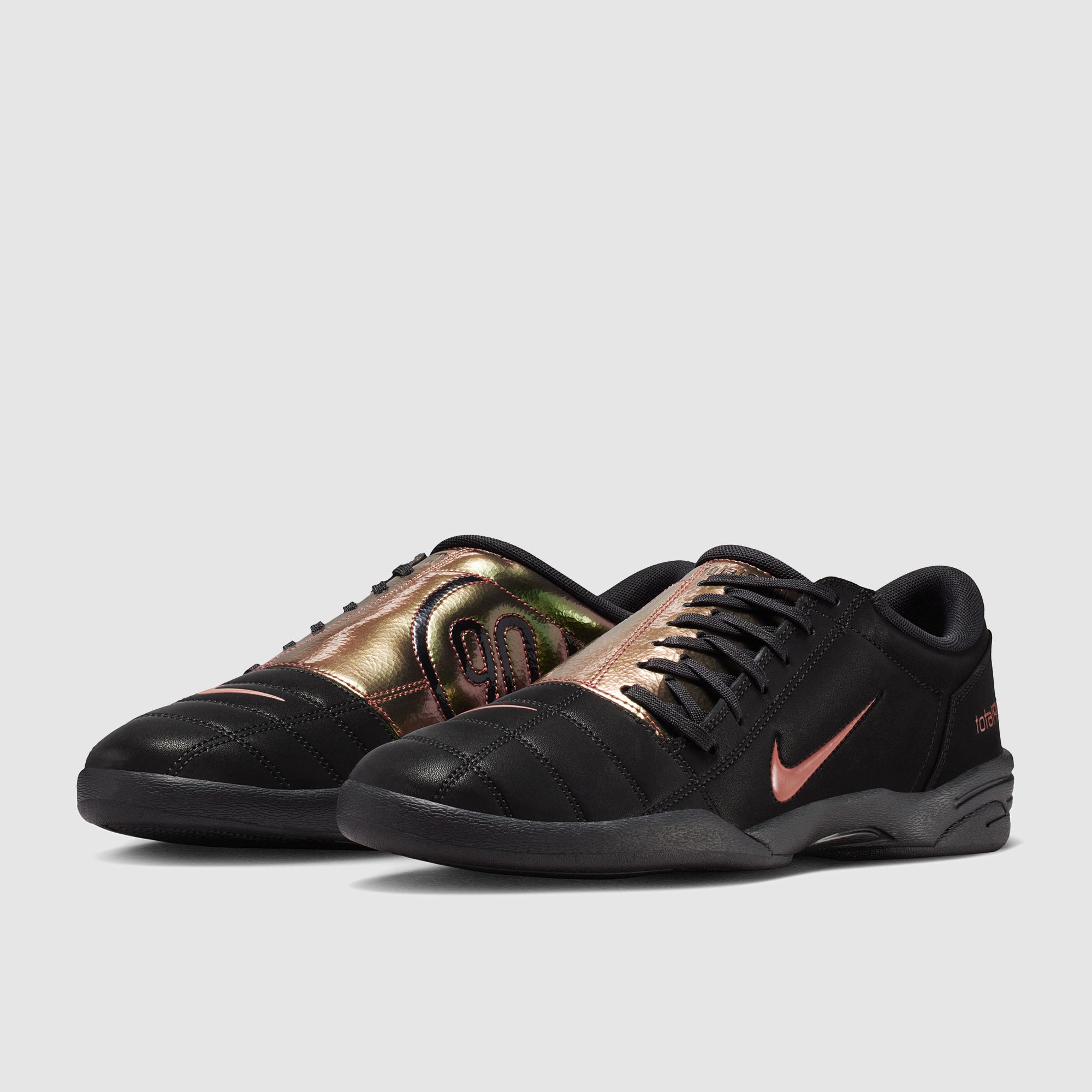 Nike Sportswear T90 Premium - Black/Red Sepia - Trainers - Mens Shoes