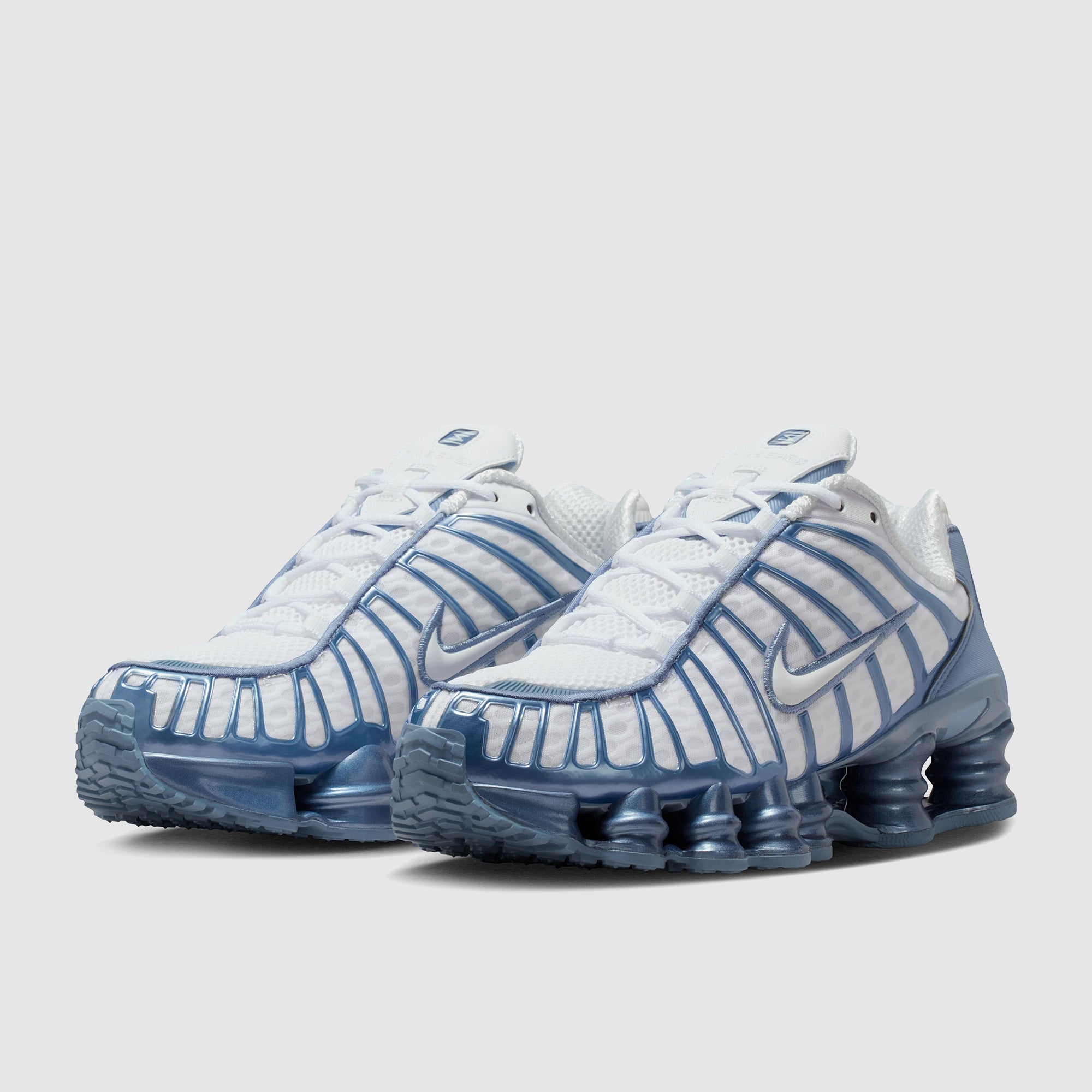 Nike Sportswear Womens Shox TL - White/Work Blue - Trainers