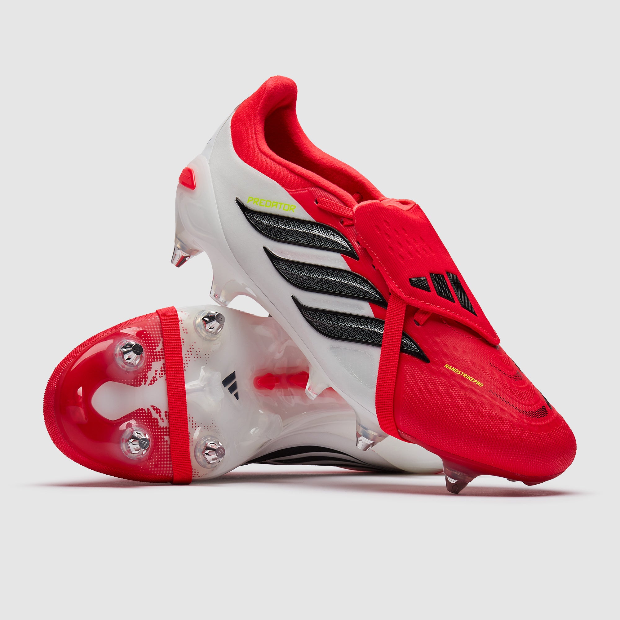 adidas Predator Pro Tongue Soft Ground - Lucid Red/Core Black/Ftwr