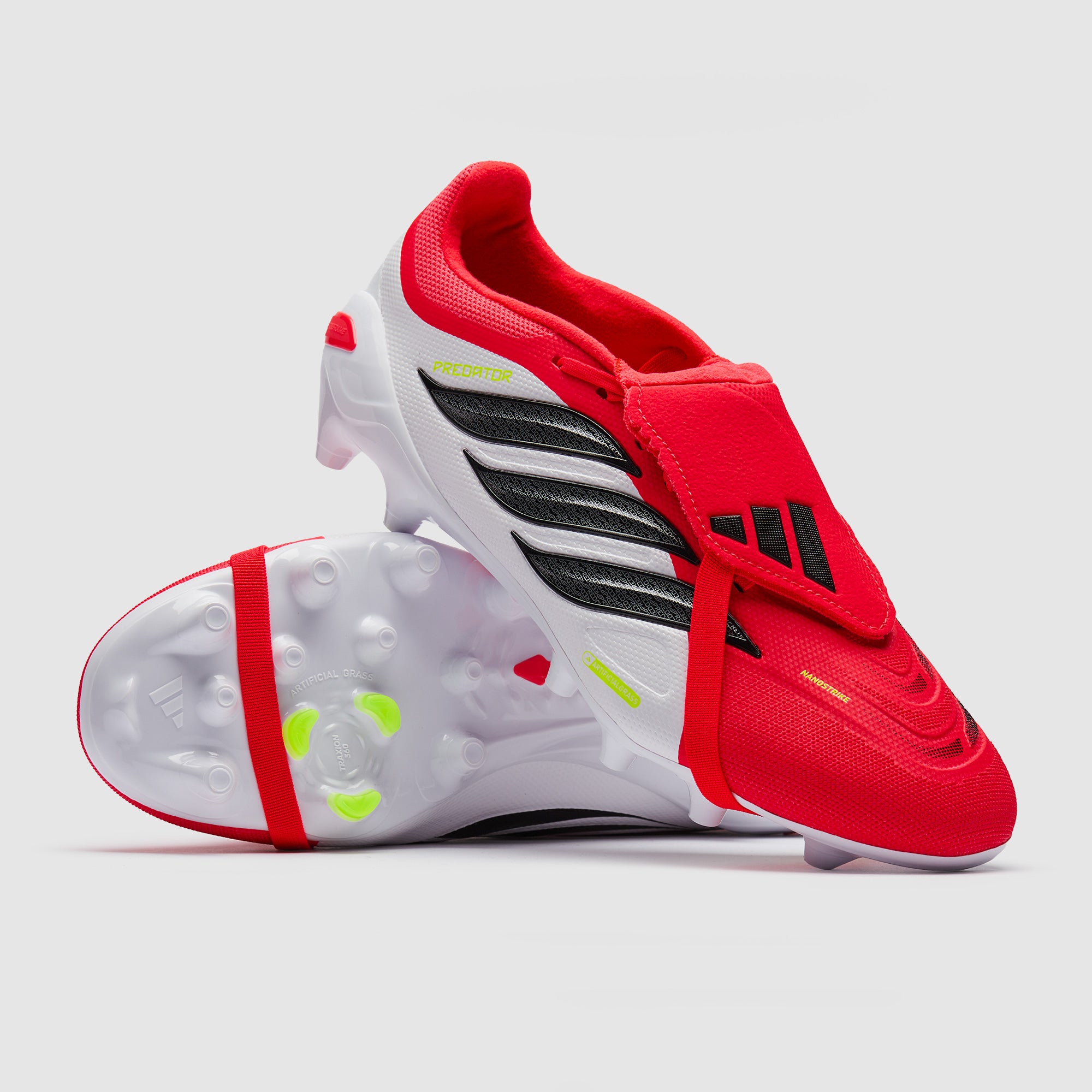 adidas Predator League Tongue Artificial Grass - Lucid Red/Core Black/Ftwr  White