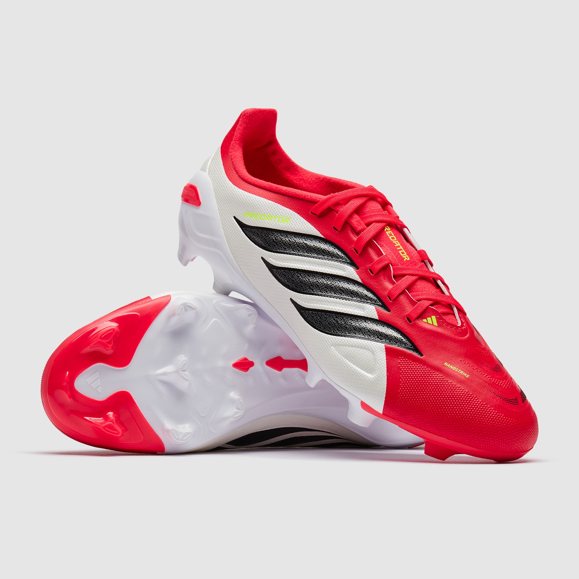 adidas Kids Predator League Firm Ground - Lucid Red/Core Black