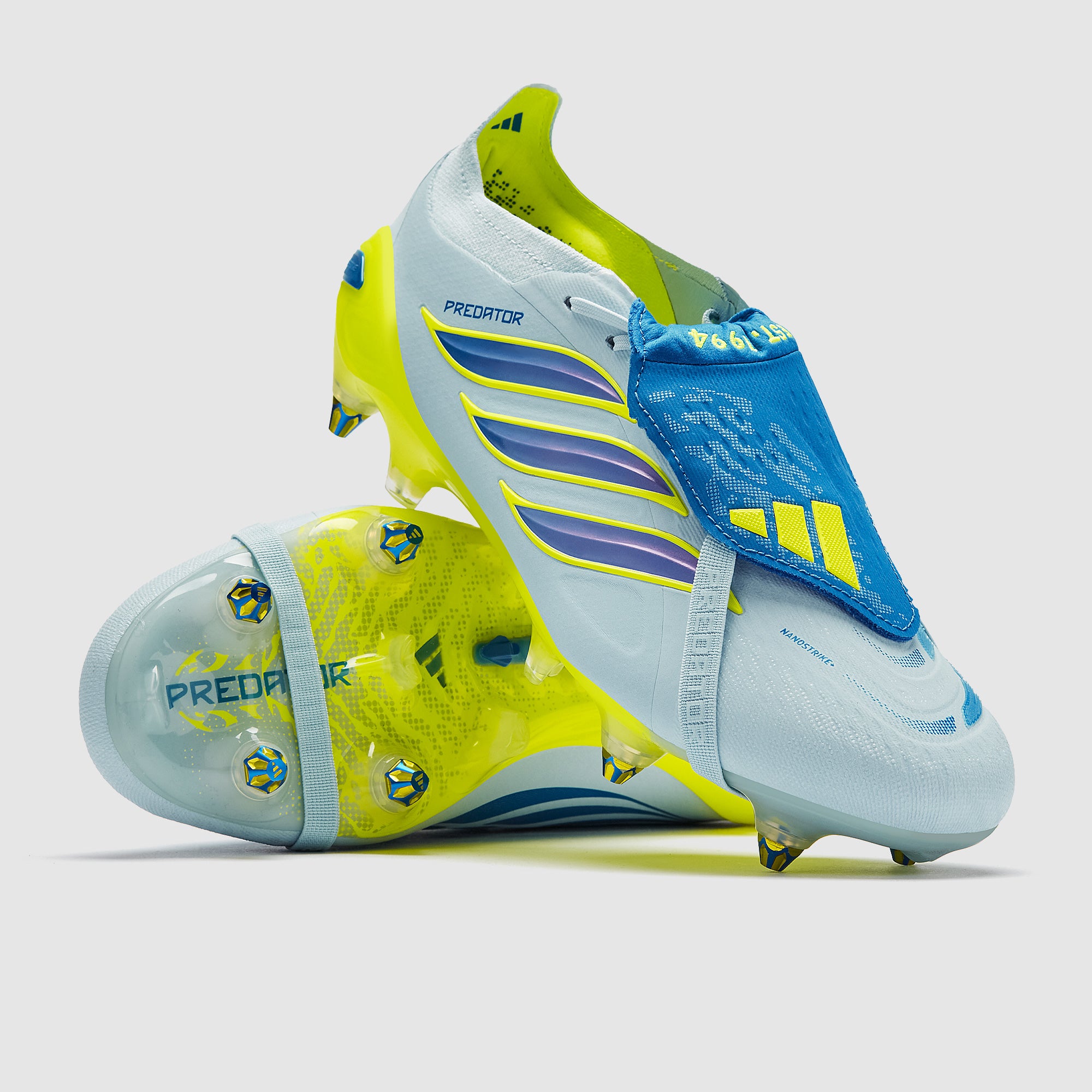 adidas Predator Elite Tongue Soft Ground - Crystal Sky/Ray Blue