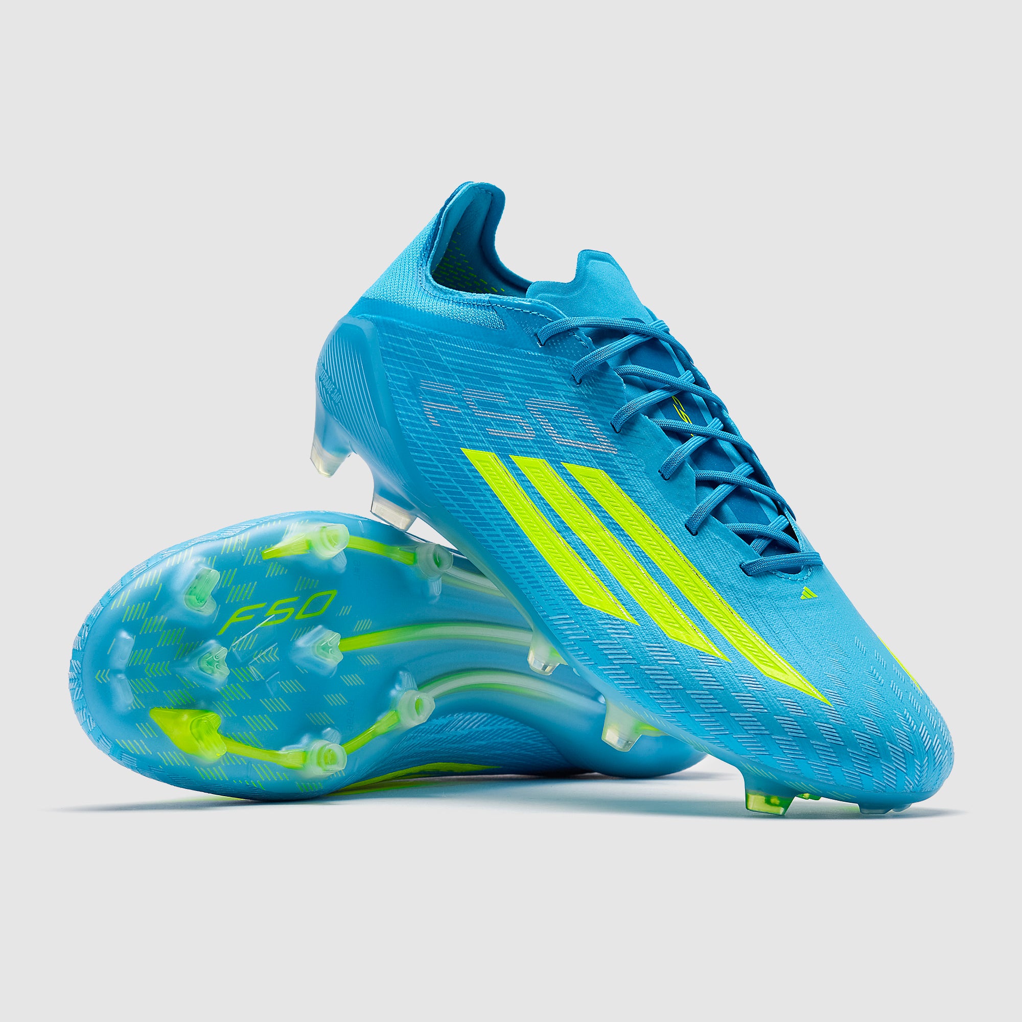adidas F50 Elite Firm Ground - Lucid Ray Blue/Team Solar Yellow 