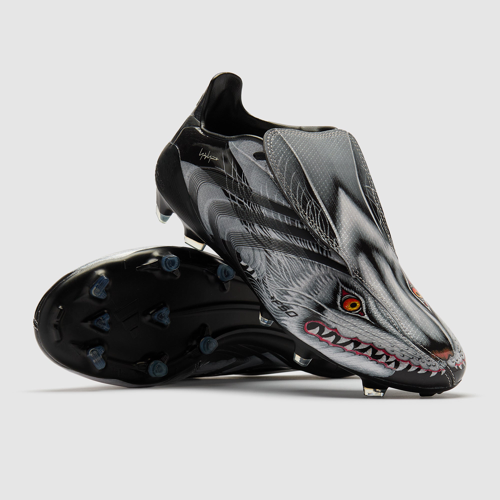 adidas F50 Tunit x Y-3 FG - Silver Met./Black/Grey Three - Adult Boots
