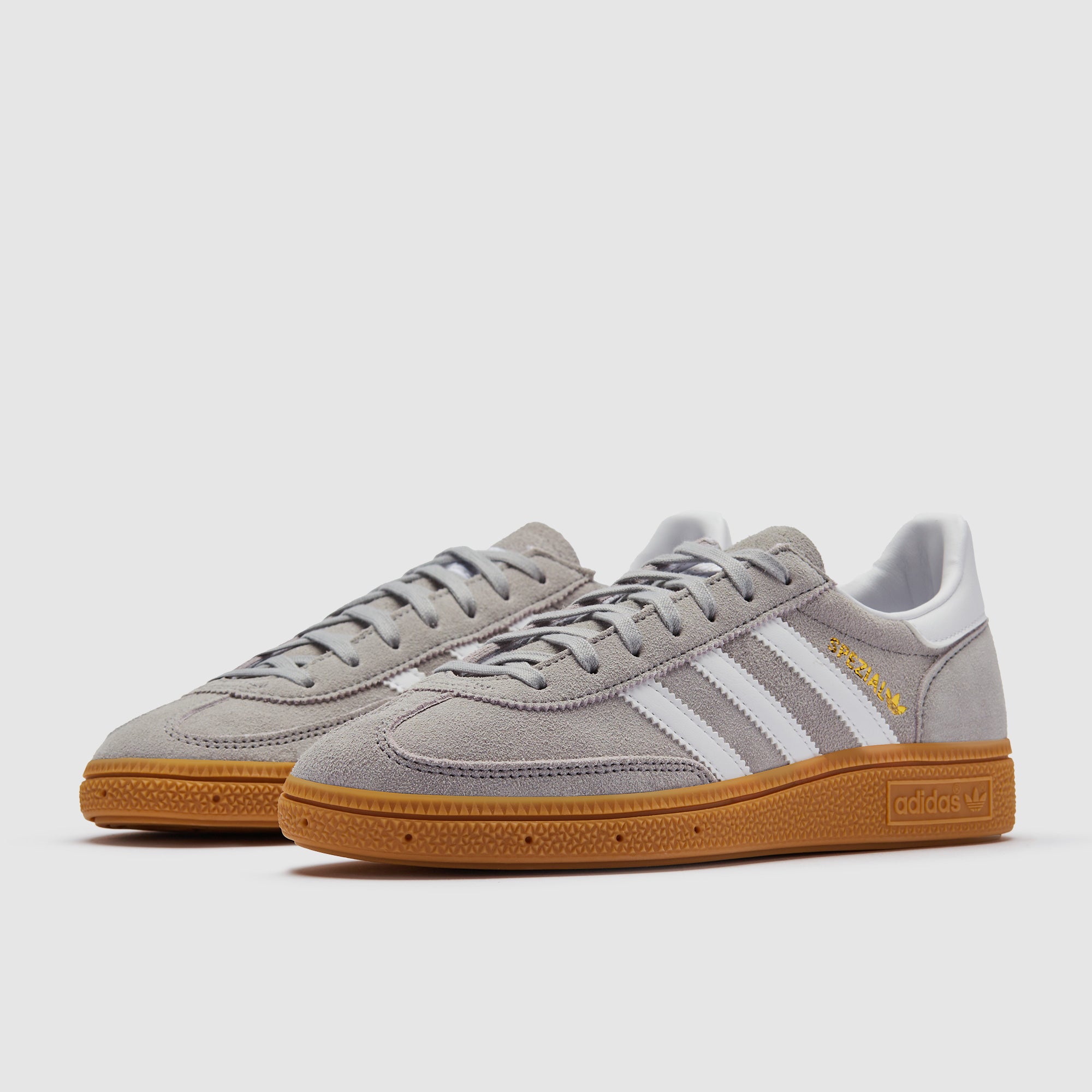 adidas Originals Older Kids Handball Spezial (GS) - Grey/Ftw White/Gum -  Trainers