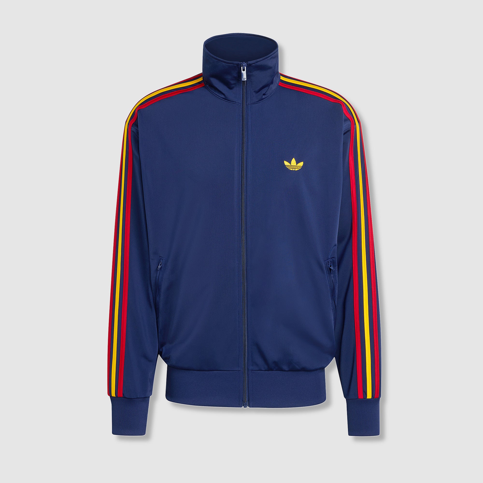 adidas Originals Firebird Track Top - Dark Blue/Crew Yellow/Team 