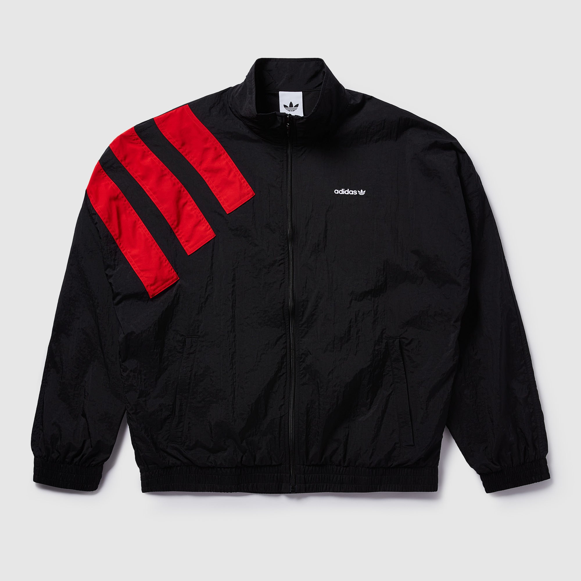 adidas Originals Arch Track Top - Black/Better Scarlet - Tops adidas Originals Arch Track Top - Black/Better Scarlet - Tops