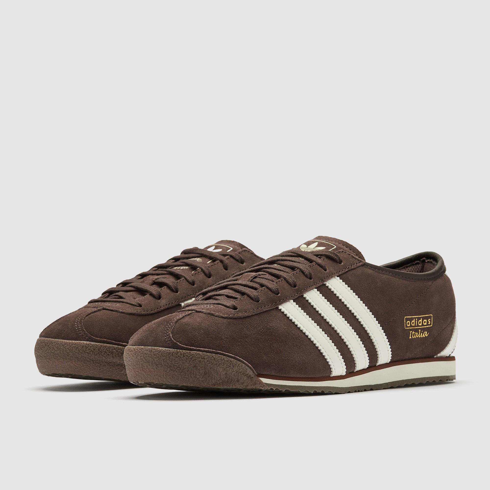 adidas Originals Italia 70s - Brown/Off White/Gum - Trainers 