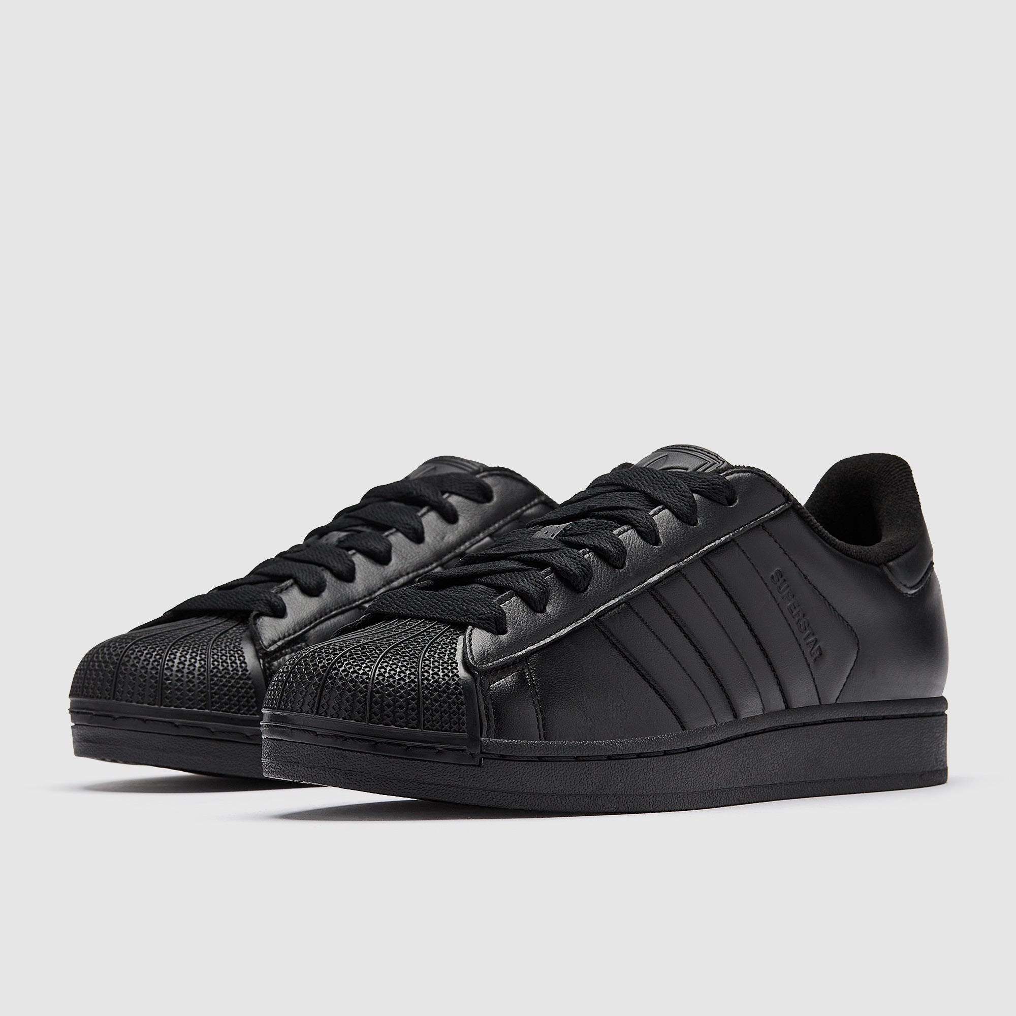 adidas Originals Superstar II - Core Black/Better Scarlet 