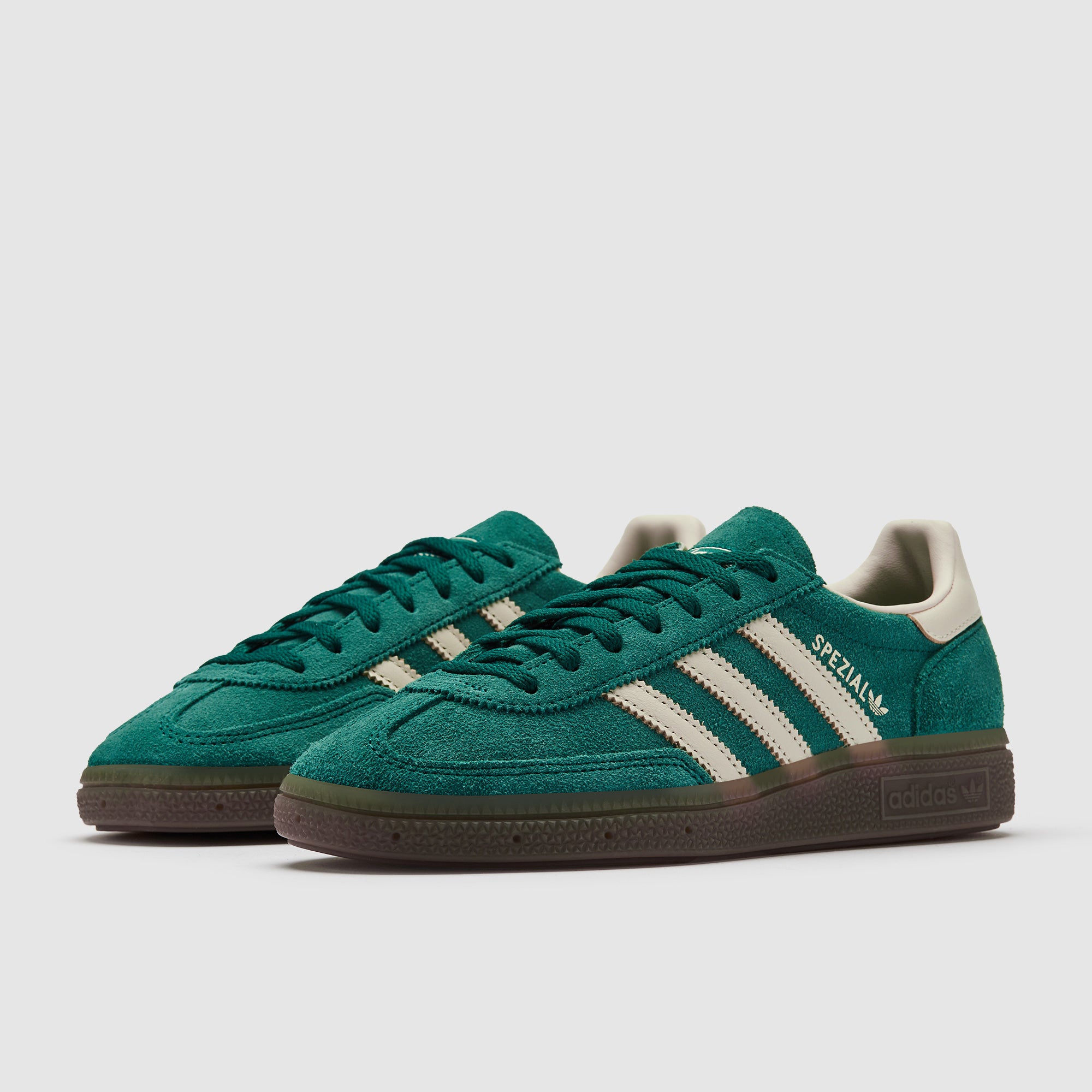adidas Originals Womens Handball Spezial - Collegiate Green/Cream White/Gum - Trainers - Womens Shoes adidas Originals Womens Handball Spezial - Collegiate Green/Cream White/Gum - Trainers - Womens Shoes