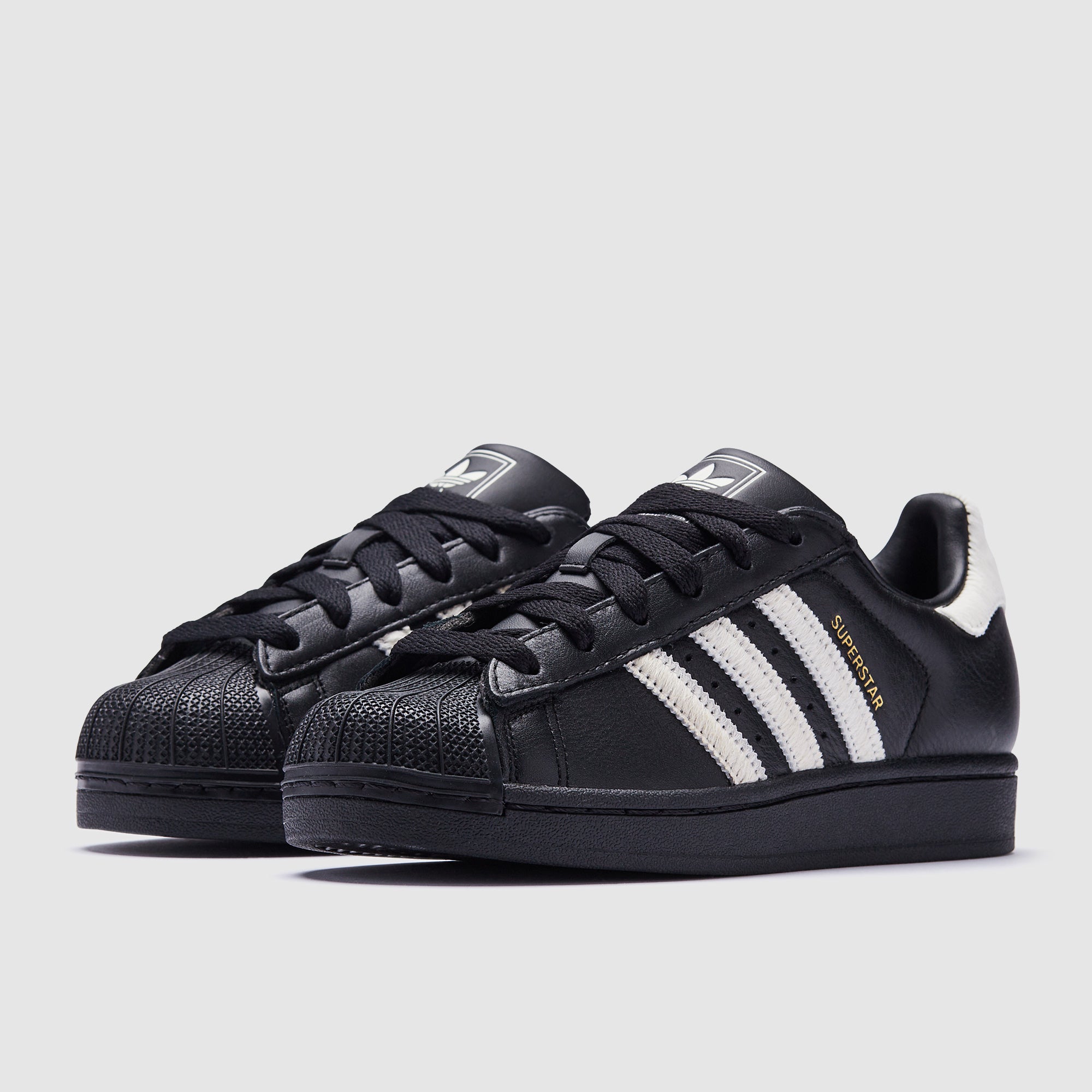 adidas Originals Womens Superstar II - Core Black/Off White/Gold Metallic - Trainers - Womens Shoes adidas Originals Womens Superstar II - Core Black/Off White/Gold Metallic - Trainers - Womens Shoes