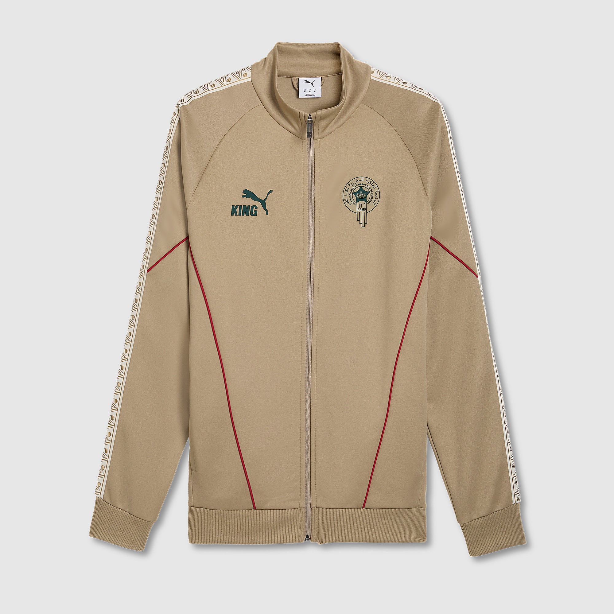 Puma Morroco 2026 King Anthem Jacket - Oak Branch/Dark Myrtle