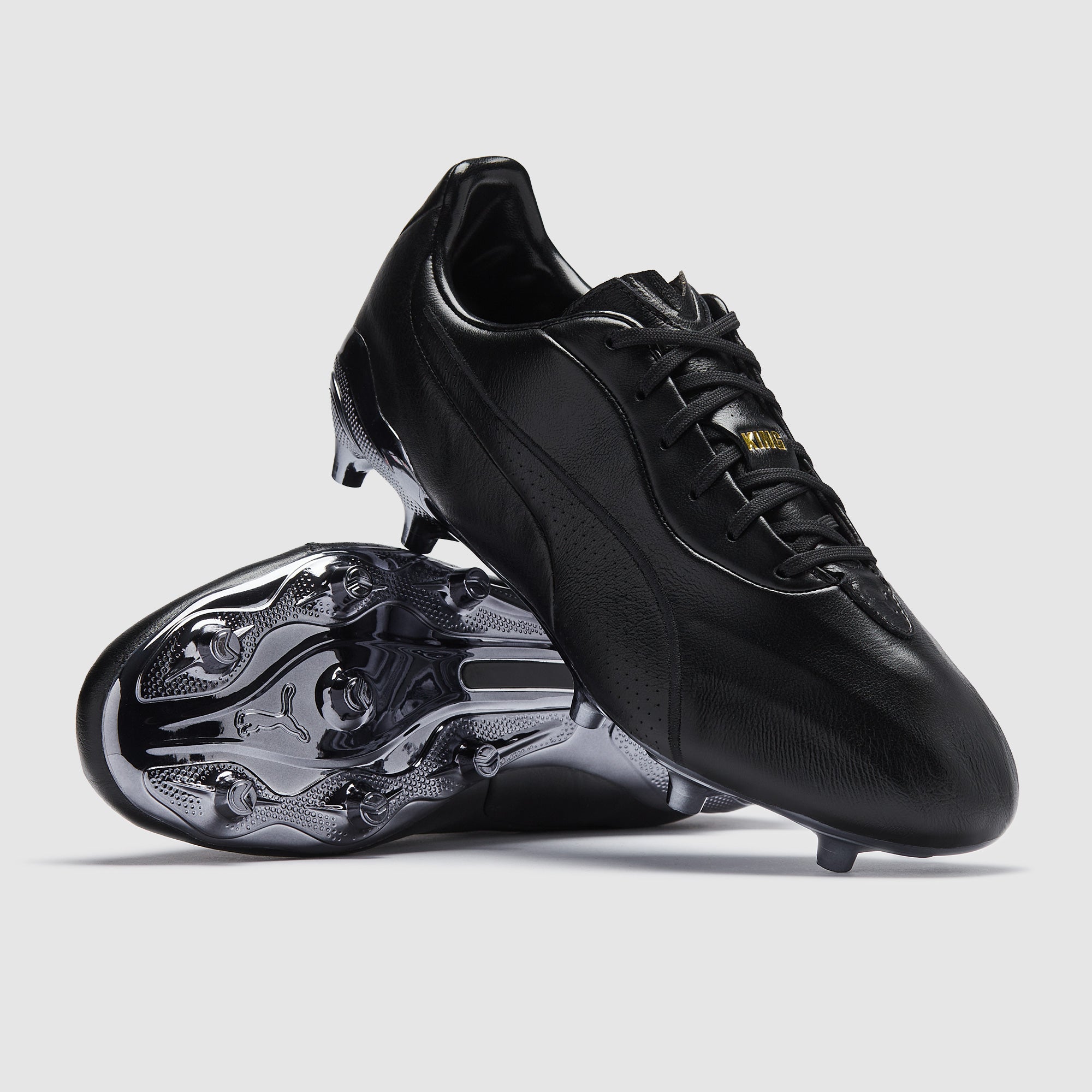 キング プラチナム PANTERA NEGRA FG/AG　26.0 Puma King Platinum Firm Ground - Black/Black - Adult Boots