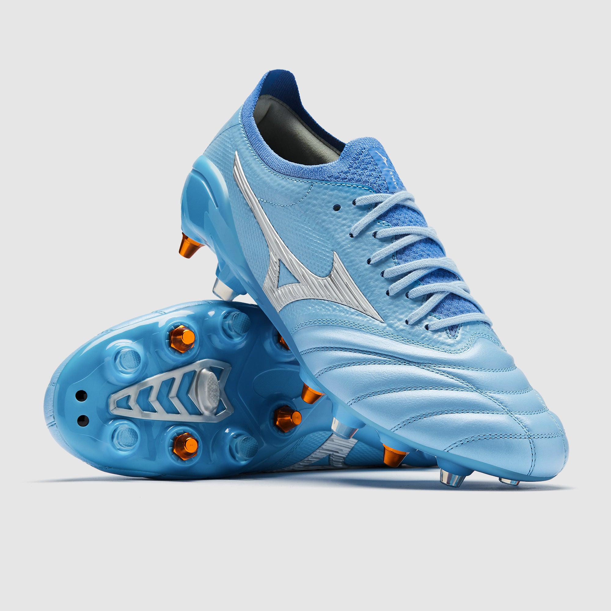 Mizuno Morelia Neo IV Beta Made In Japan Mix Soft Ground - Celeste