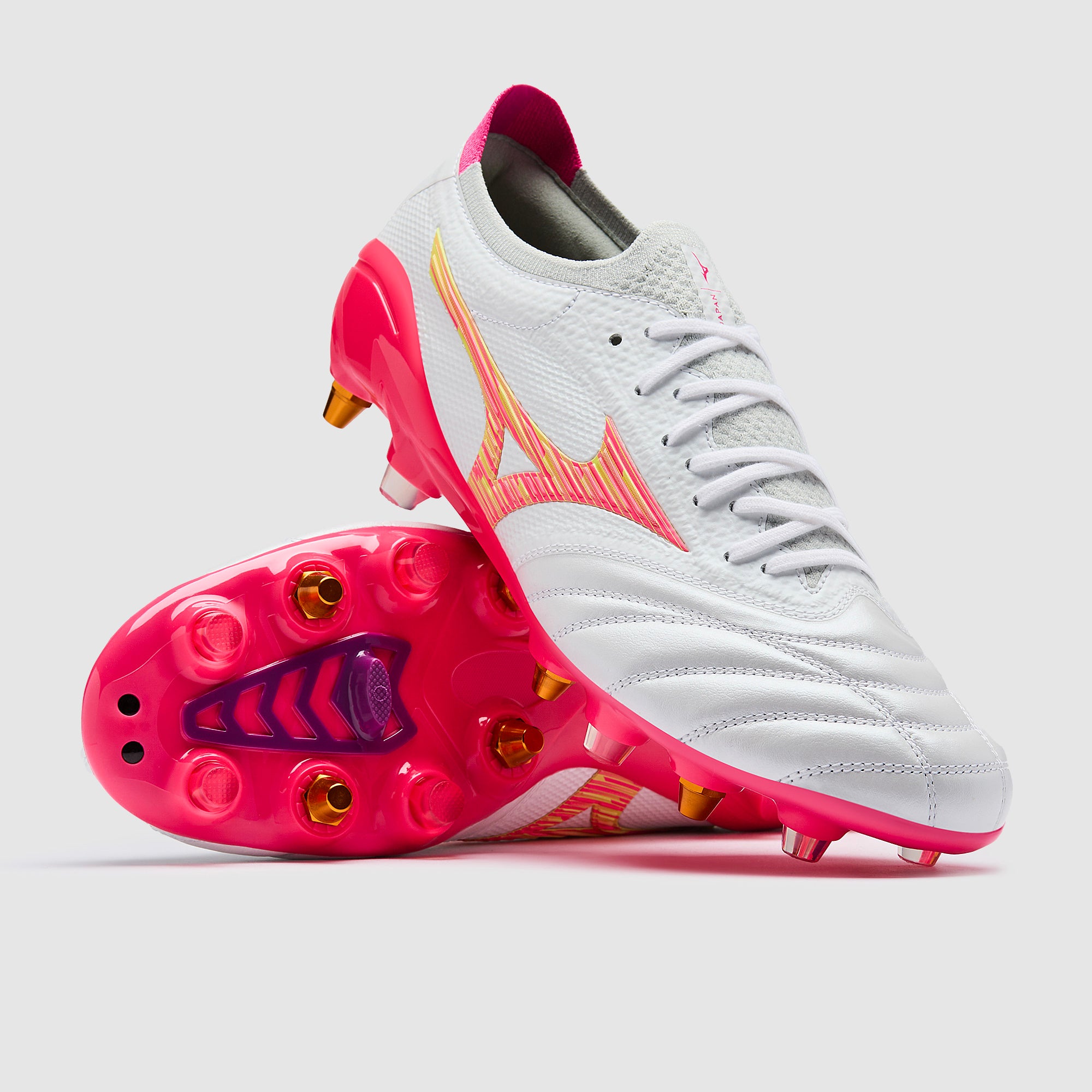 Mizuno Morelia Neo IV Beta Made In Japan Mix Soft Ground - White