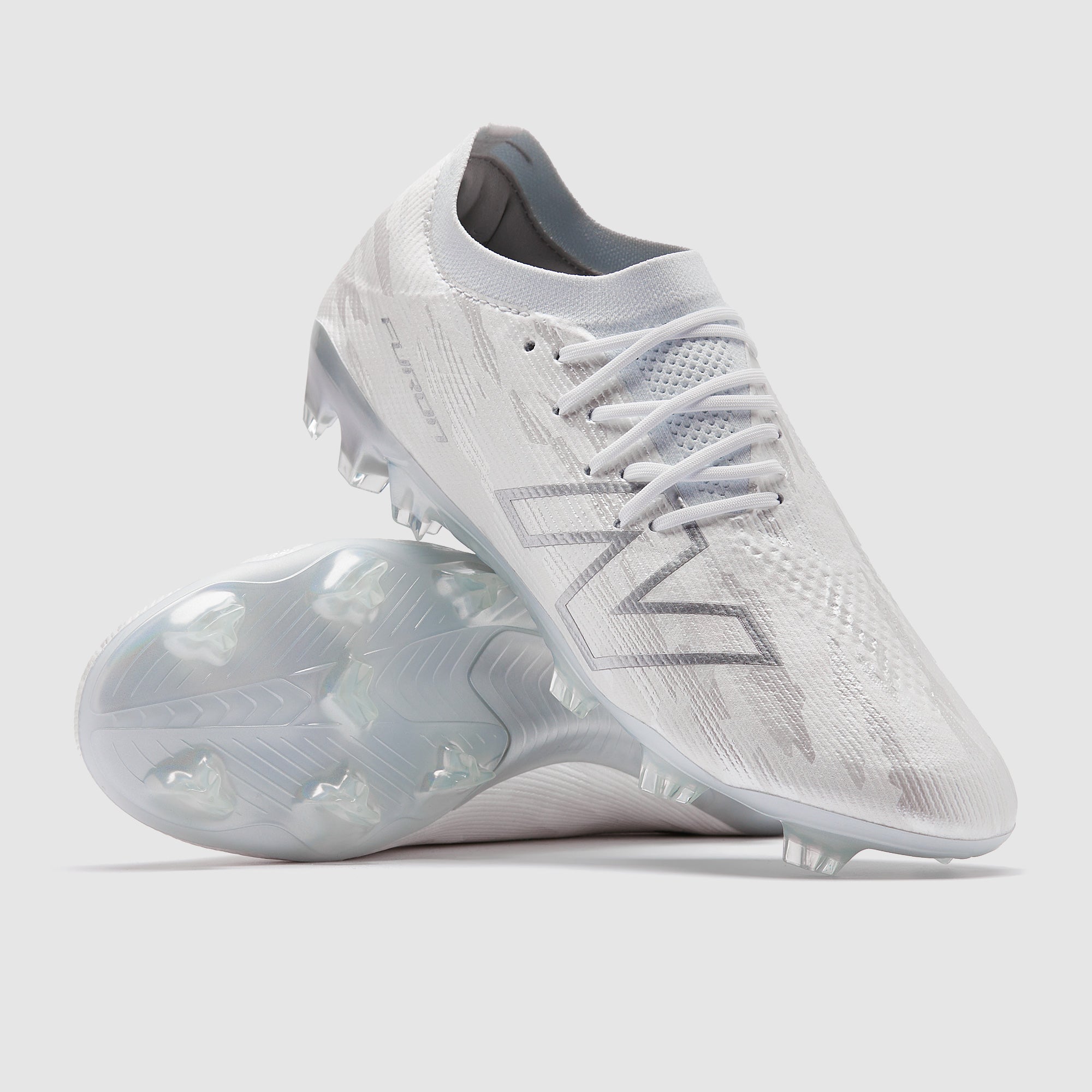 New Balance Furon V8 Elite Firm Ground - White/Libra/Grey Matter