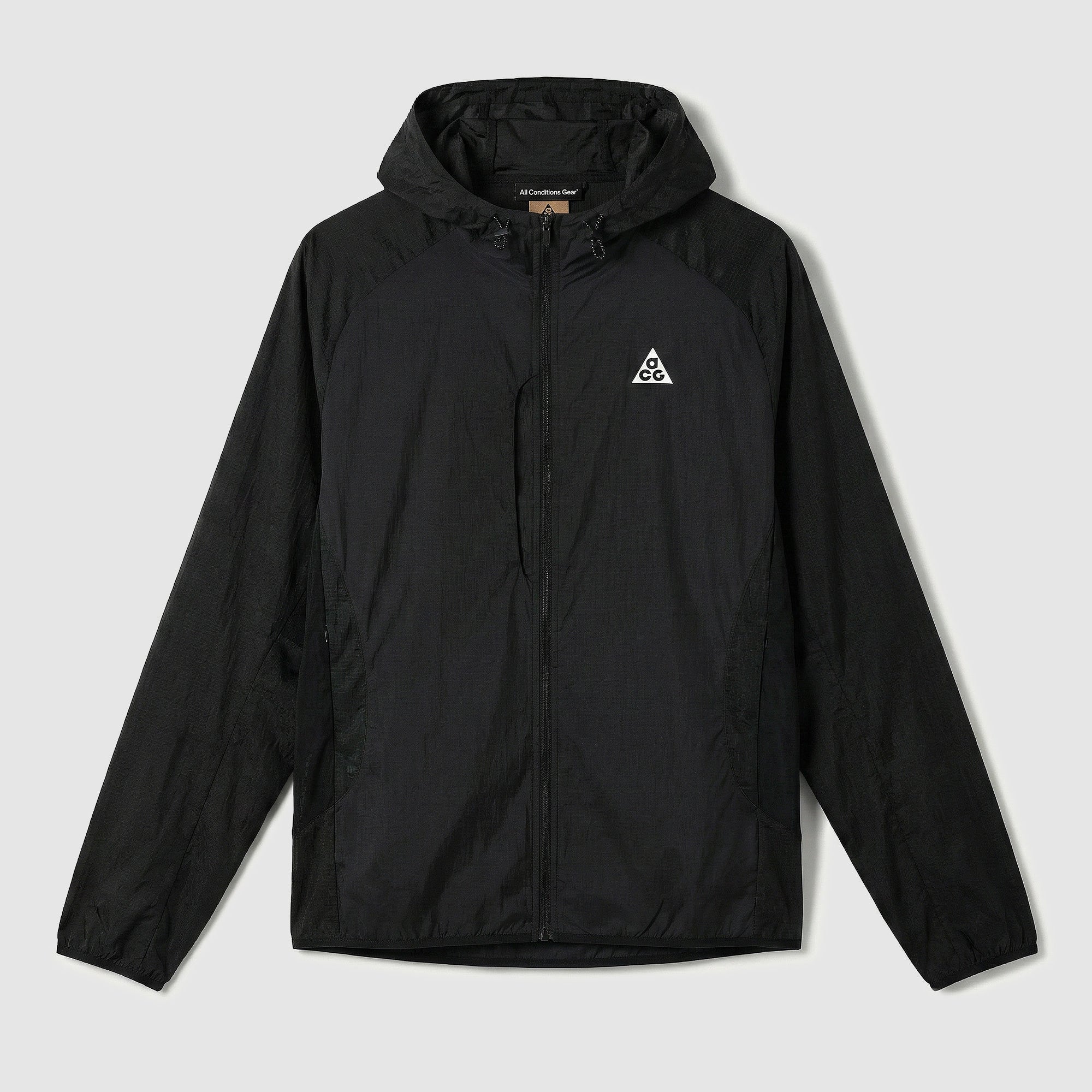 Nike Aireez Trail Jacket - Black/Black/Summit White - Mens Clothing