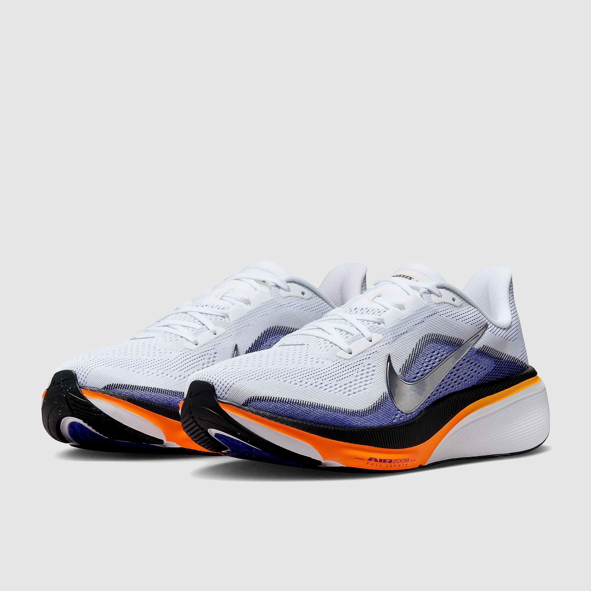 Nike Air Zoom Pegasus 42 - White/Mtlc Silver/Lapis/Total  display picture 1