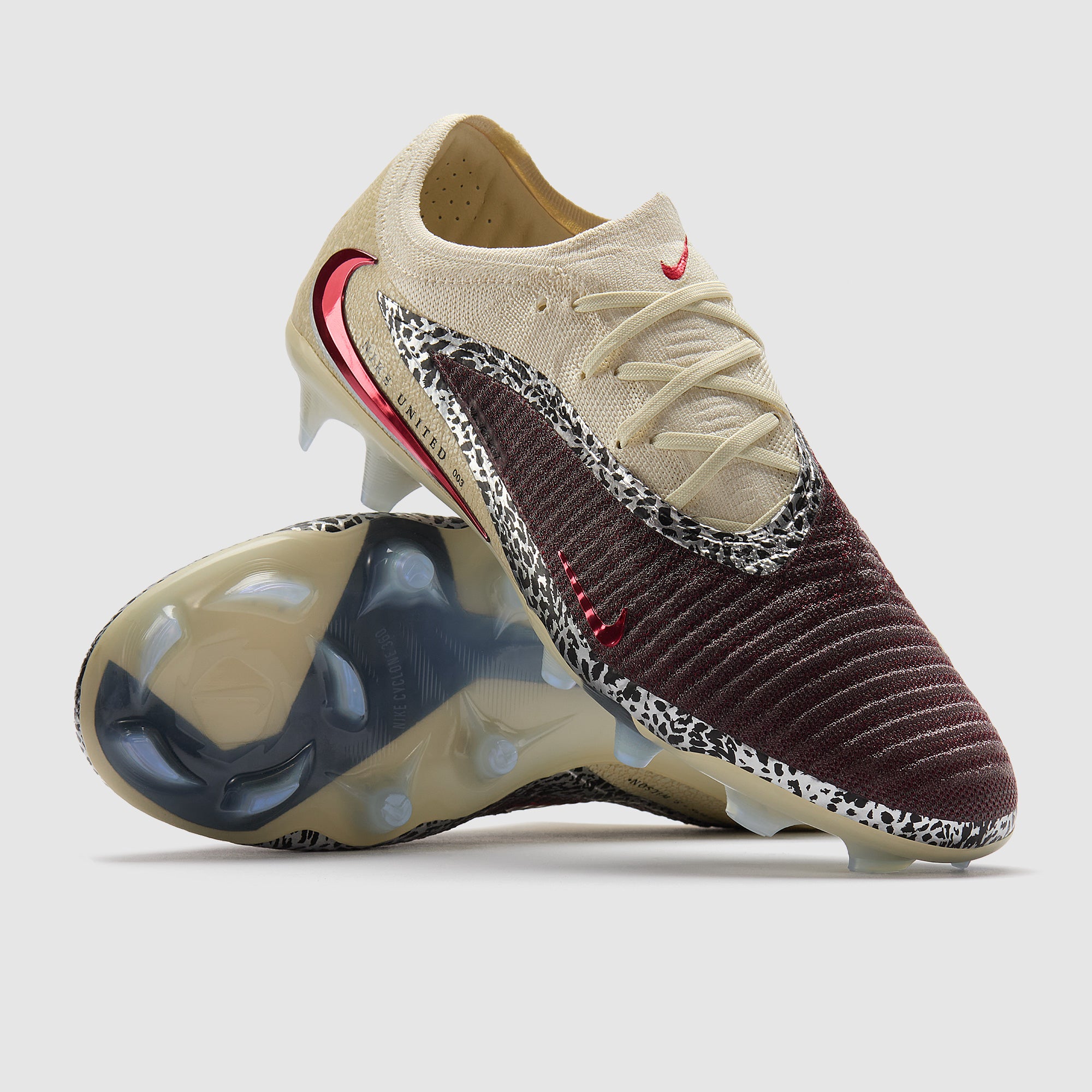 シューズ NIKE PHANTOM 6LOW ELITE FG 26cm Nike Phantom 6 Low Elite Firm Ground - Burgundy Crush/Univ Red