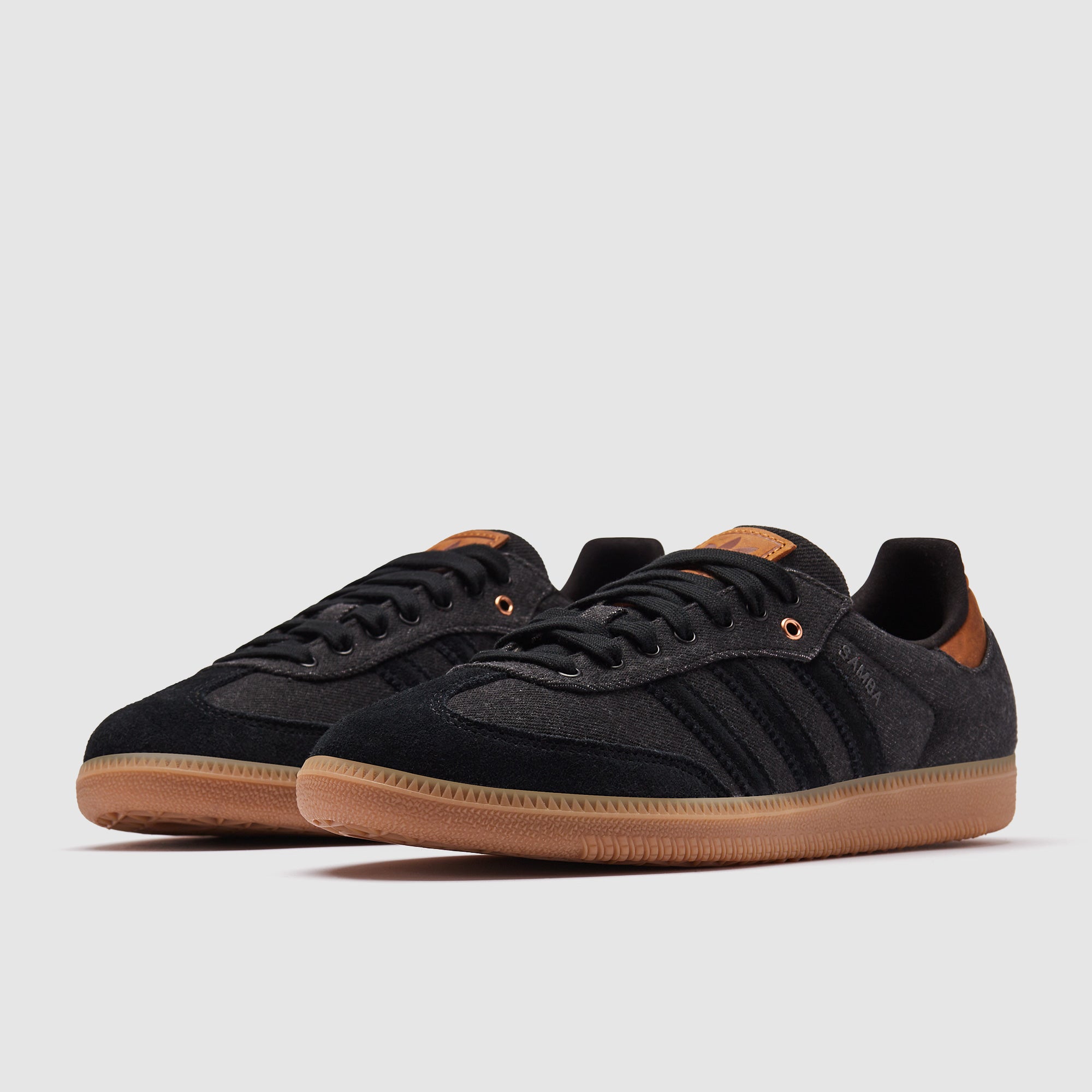 adidas Originals Samba OG - Core Black/Gum - Trainers