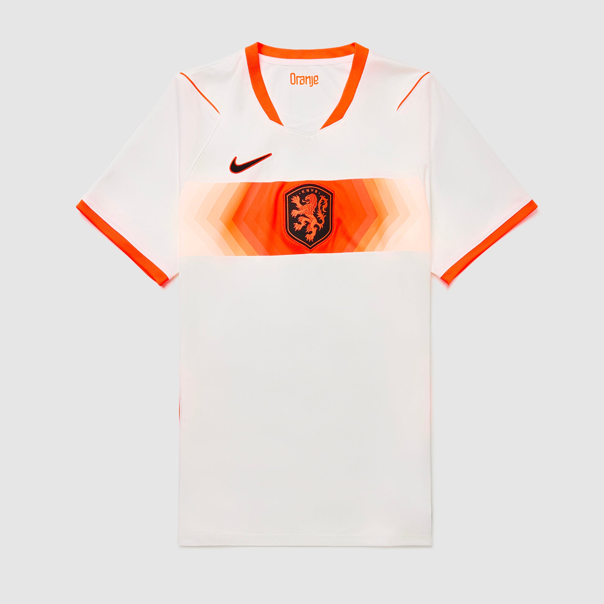 Nike Netherlands 2026 Dri-FIT Stadium Away Shirt - White/Hyper