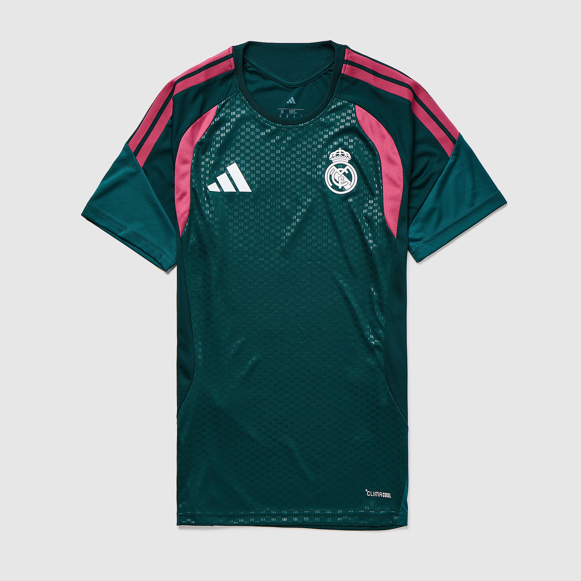 adidas Real Madrid 26/27 Training Shirt - Aurora Ivy/Wild Pink