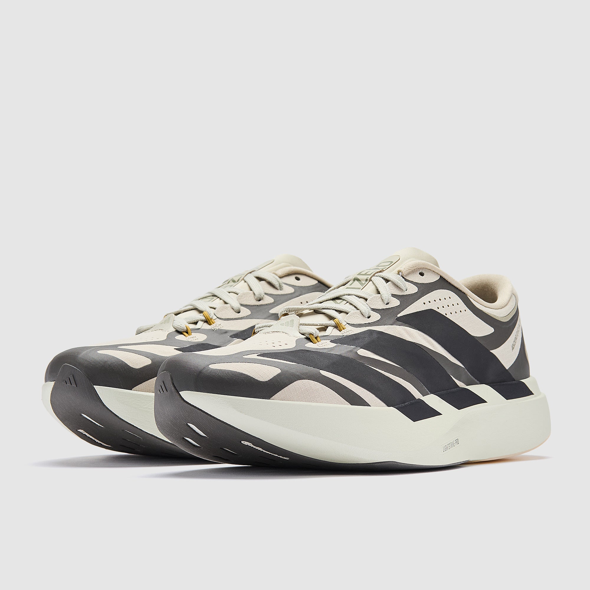 adidas Womens Adizero Evo SL Exo - Putty Grey/Utility Black/Iron
