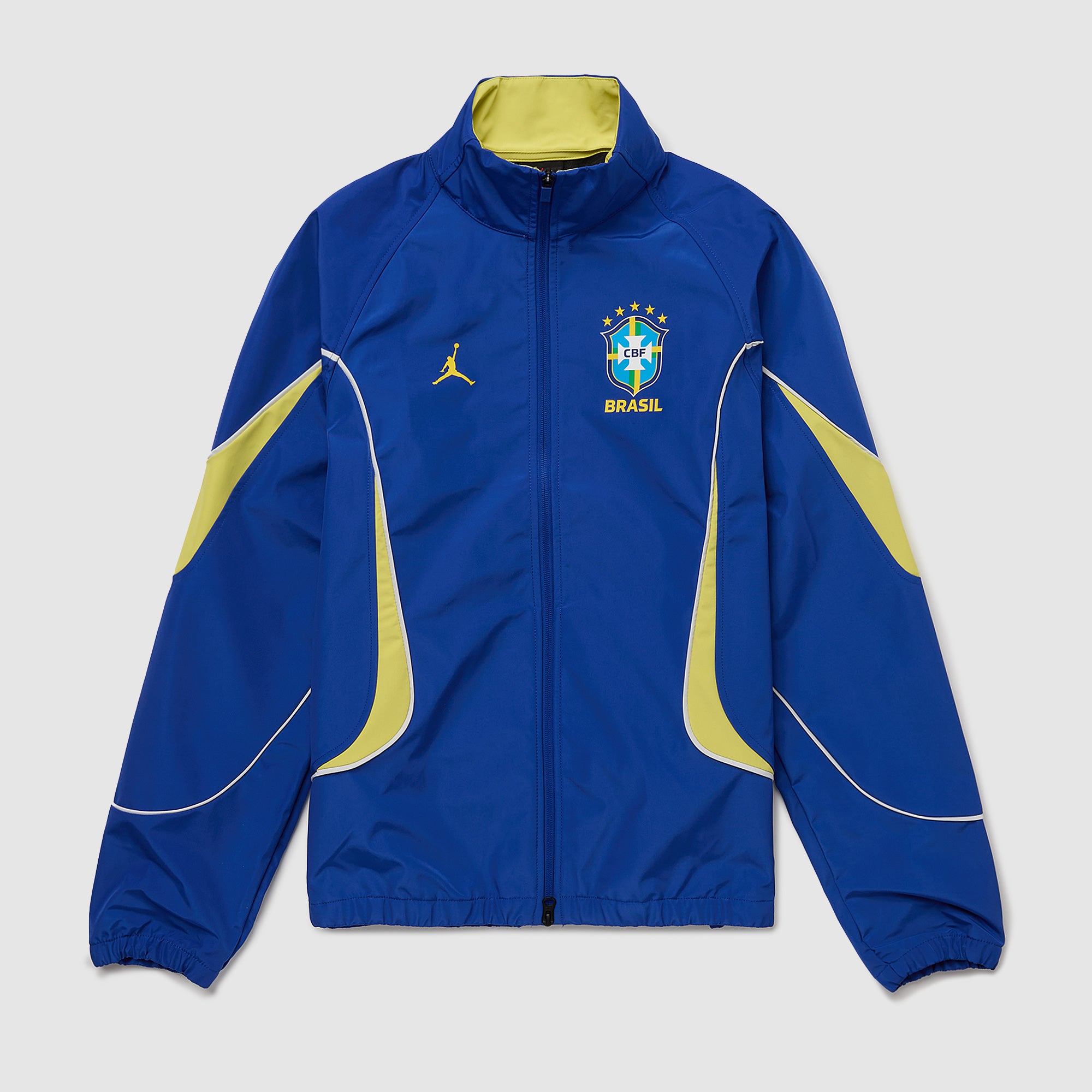 Jordan x Brazil 2026 Anthem Jacket - Old Royal/Yellow Pulse/White