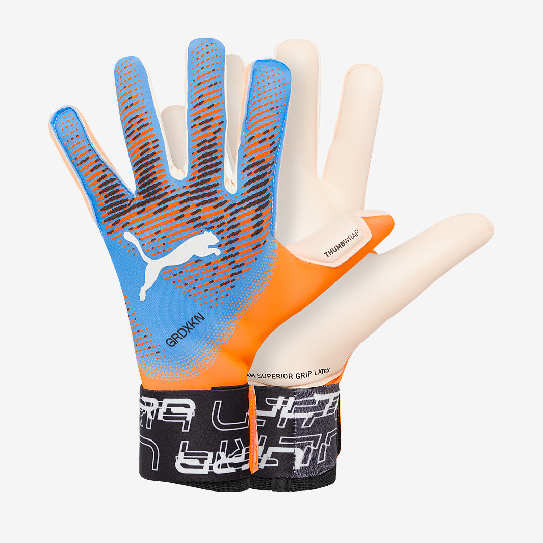 PUMA ULTRA GRIP1 HYBRID PRO 9.5号 Puma Ultra Grip 1 Hybrid - Ultra Orange/Blue Glimmer - Mens