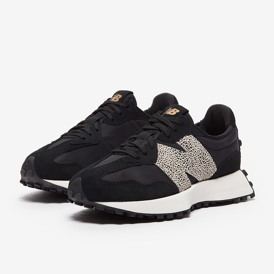 balance 327 trainers new balance ladies black trainers New Balance Womens 327 Black Trainers Womens Shoes