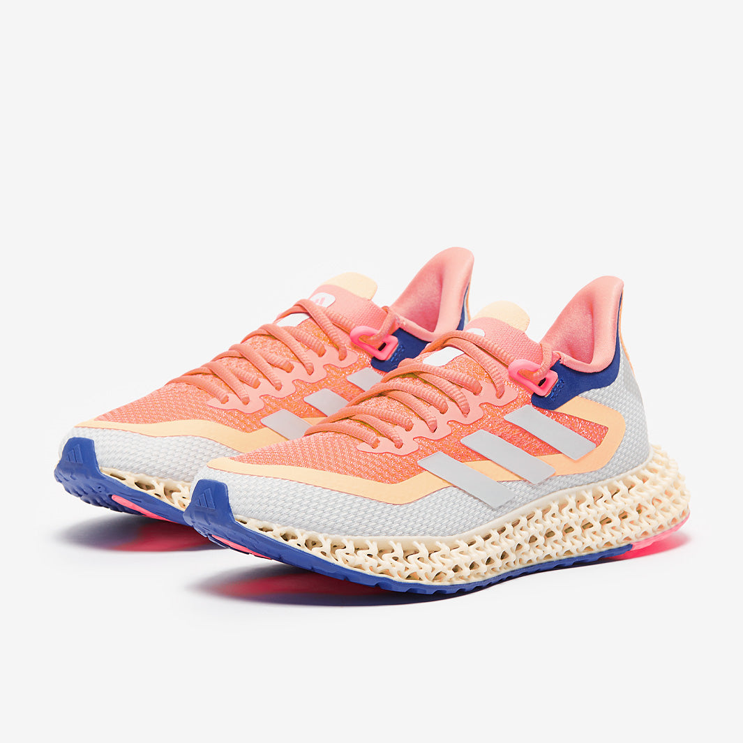 adidas Womens 4D FWD 2 - Coral Fusion/Ftwr White/Acid Orange  display picture 1