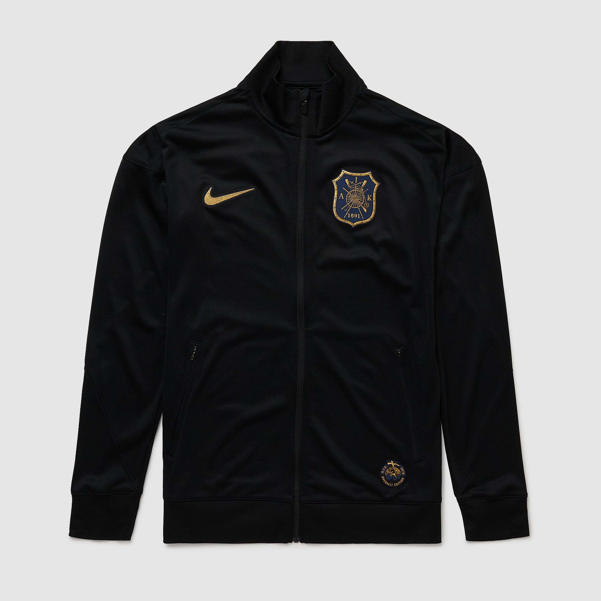 Nike AIK 2026 Overallt Edition Track Jacket - Black/White - Mens