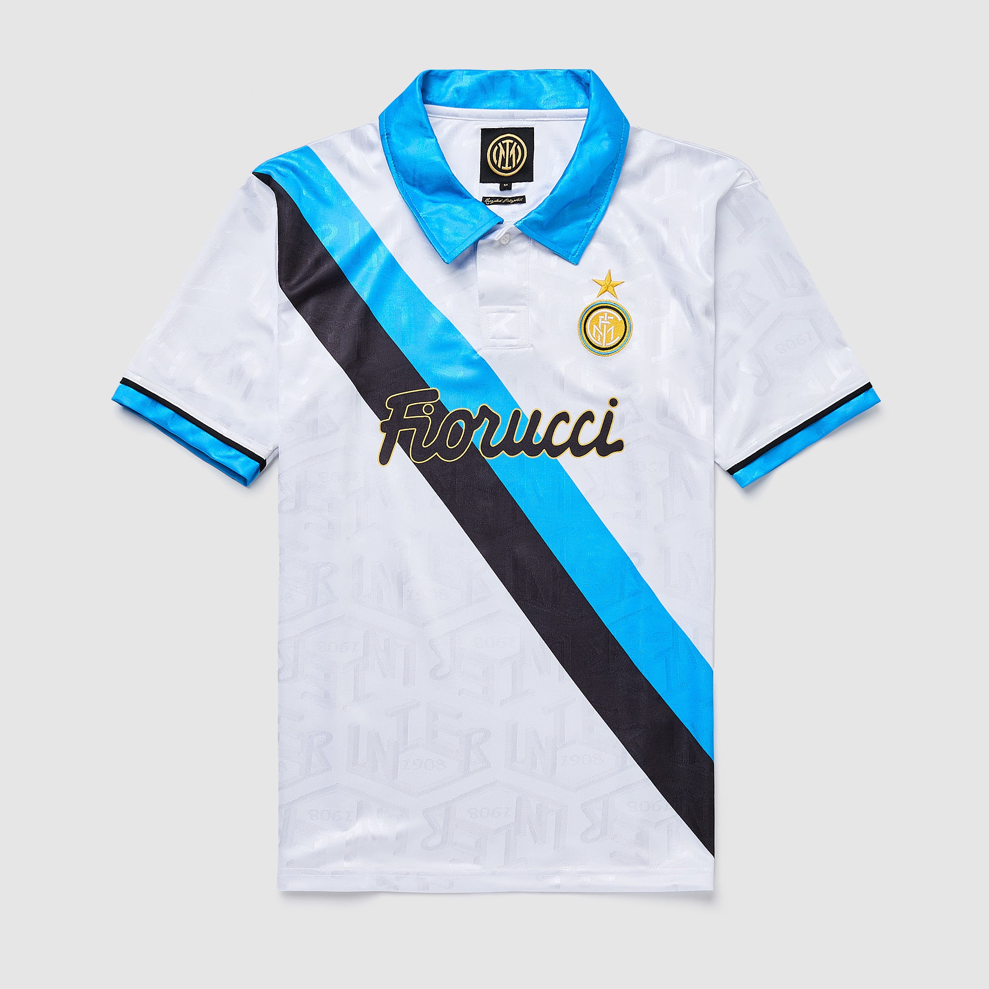 Copa Football Inter Milan 1993-94 Retro Away Shirt - White - Mens